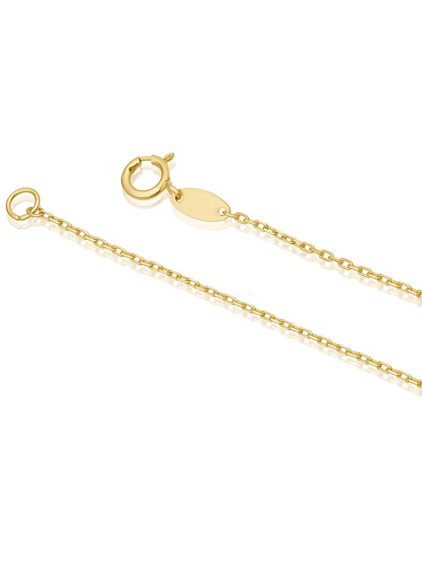 Image 3 of 3 of H. Samuel 9ct Gold Round Tree Pendant Necklace