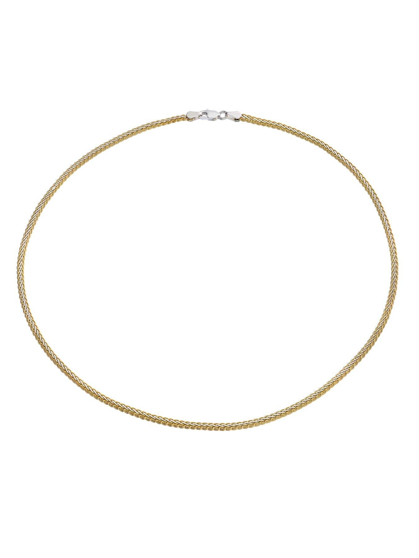 Image 2 of 3 of H. Samuel Ss Gp Woven Chain 16" - One Colour