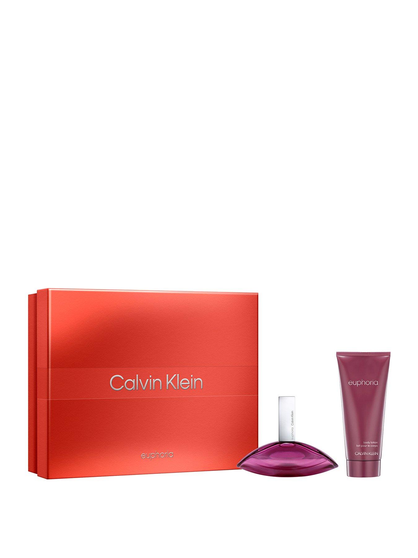 Calvin Klein Euphoria Eau de Parfum for Women and Body Lotion Duo Gift Set 50ml