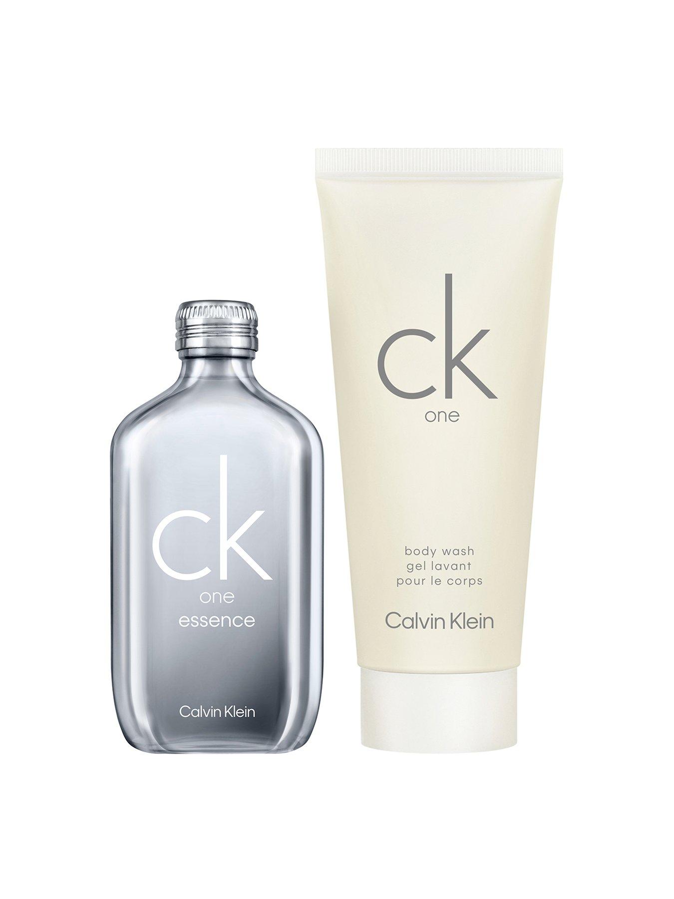Image 2 of 7 of Calvin Klein Ck One Essence Parfum Intense and Shower Gel Unisex Duo Gift Set 50ml