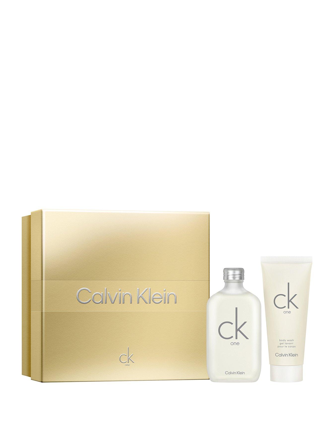 Image 1 of 6 of Calvin Klein CK One Eau de Toilette and Shower Gel Unisex Gift Set 50ml
