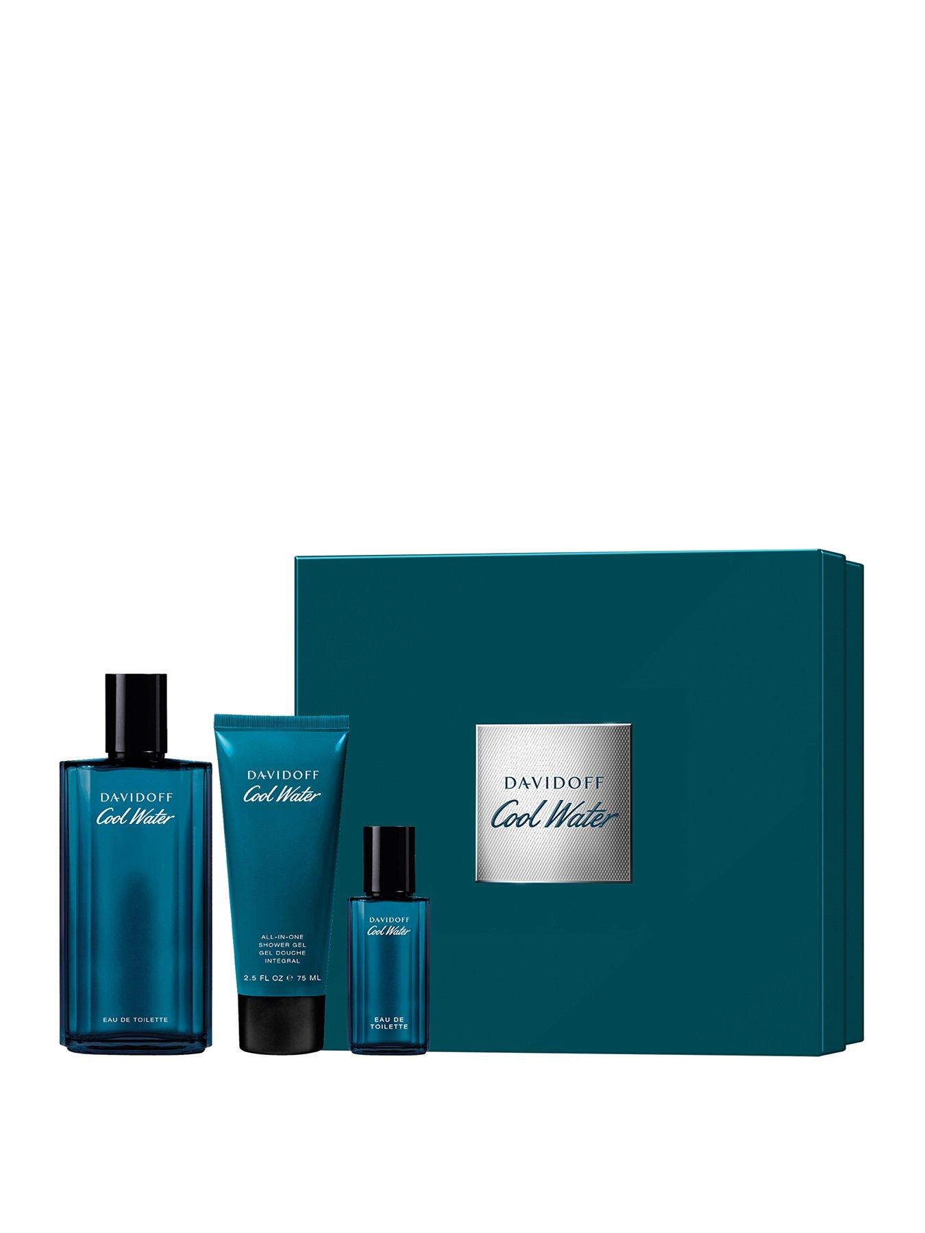 Davidoff Cool Water Eau de Toilette for Men Trio Gift Set