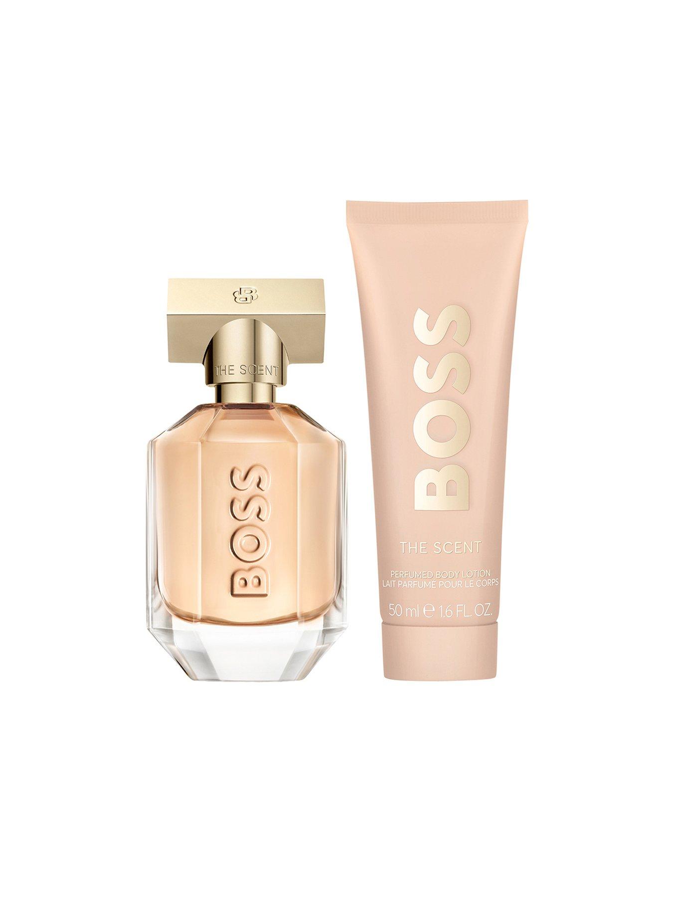  image of boss-the-scent-eau-de-parfum-and-body-lotion-for-women-duo-gift-set-30ml