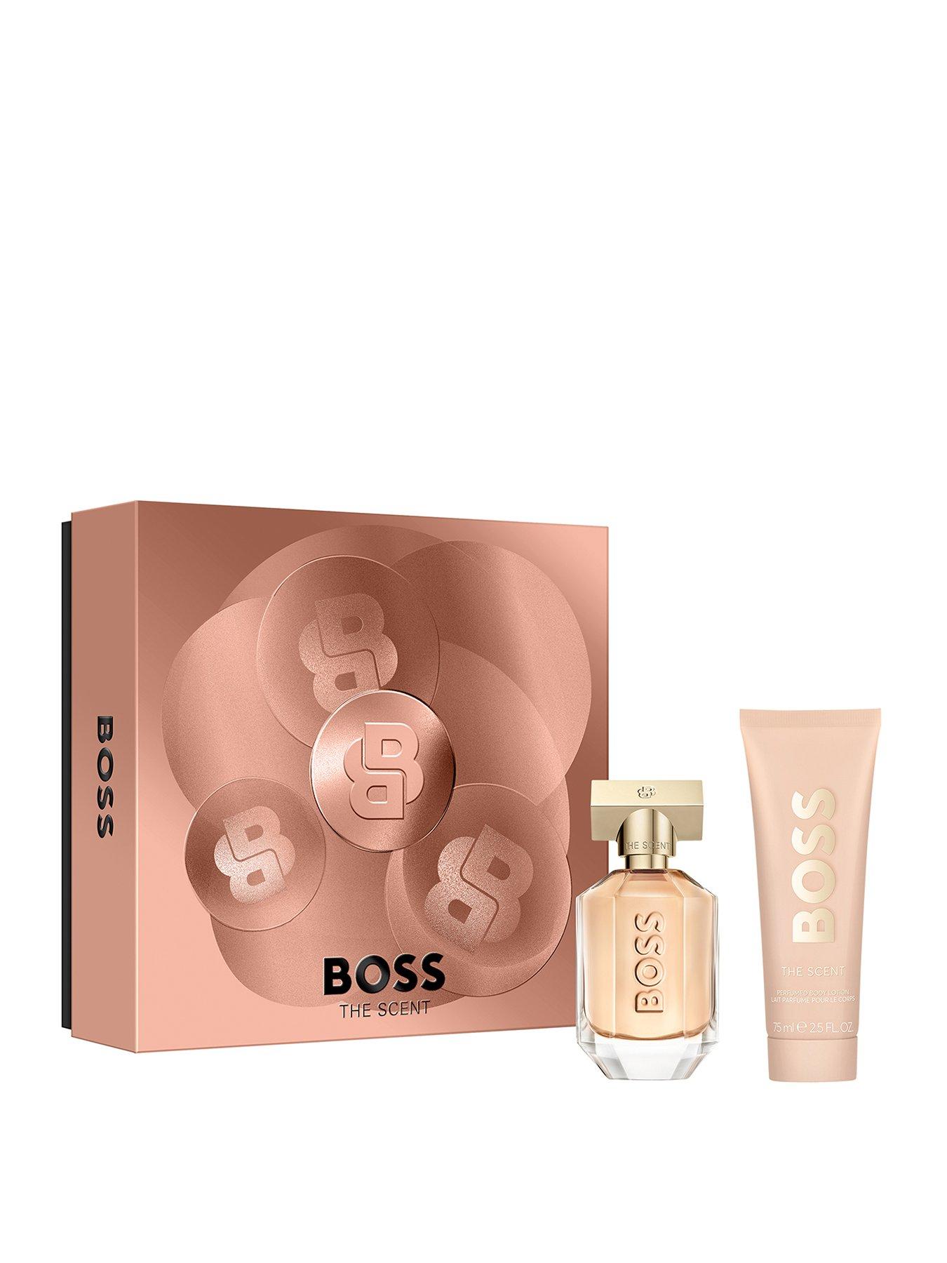 Image 1 of 6 of BOSS The Scent Eau de Parfum and Body Lotion for Women Duo Gift Set 50ml