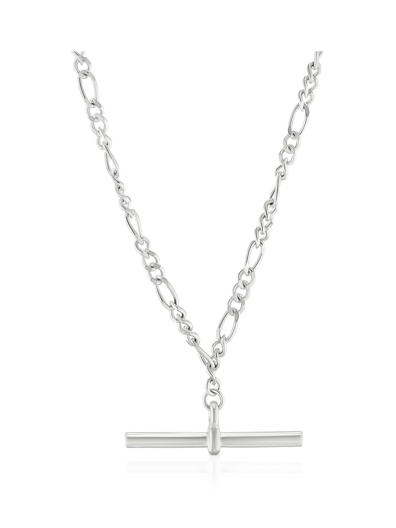 H. Samuel Sterling Silver Figaro T-Bar