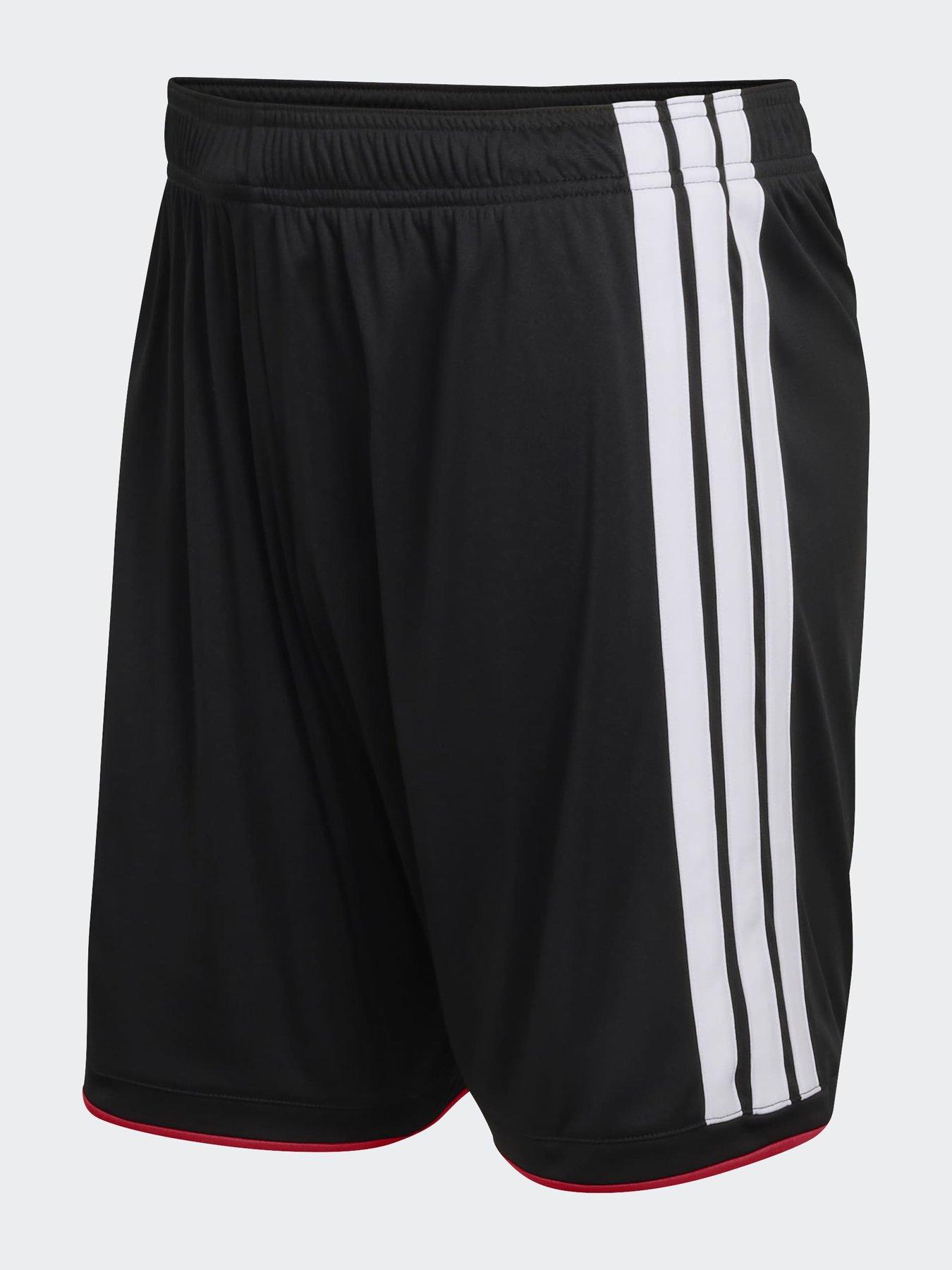 Image 1 of 5 of adidas Mens Germany Replica 26 Home Football Shorts - Black
