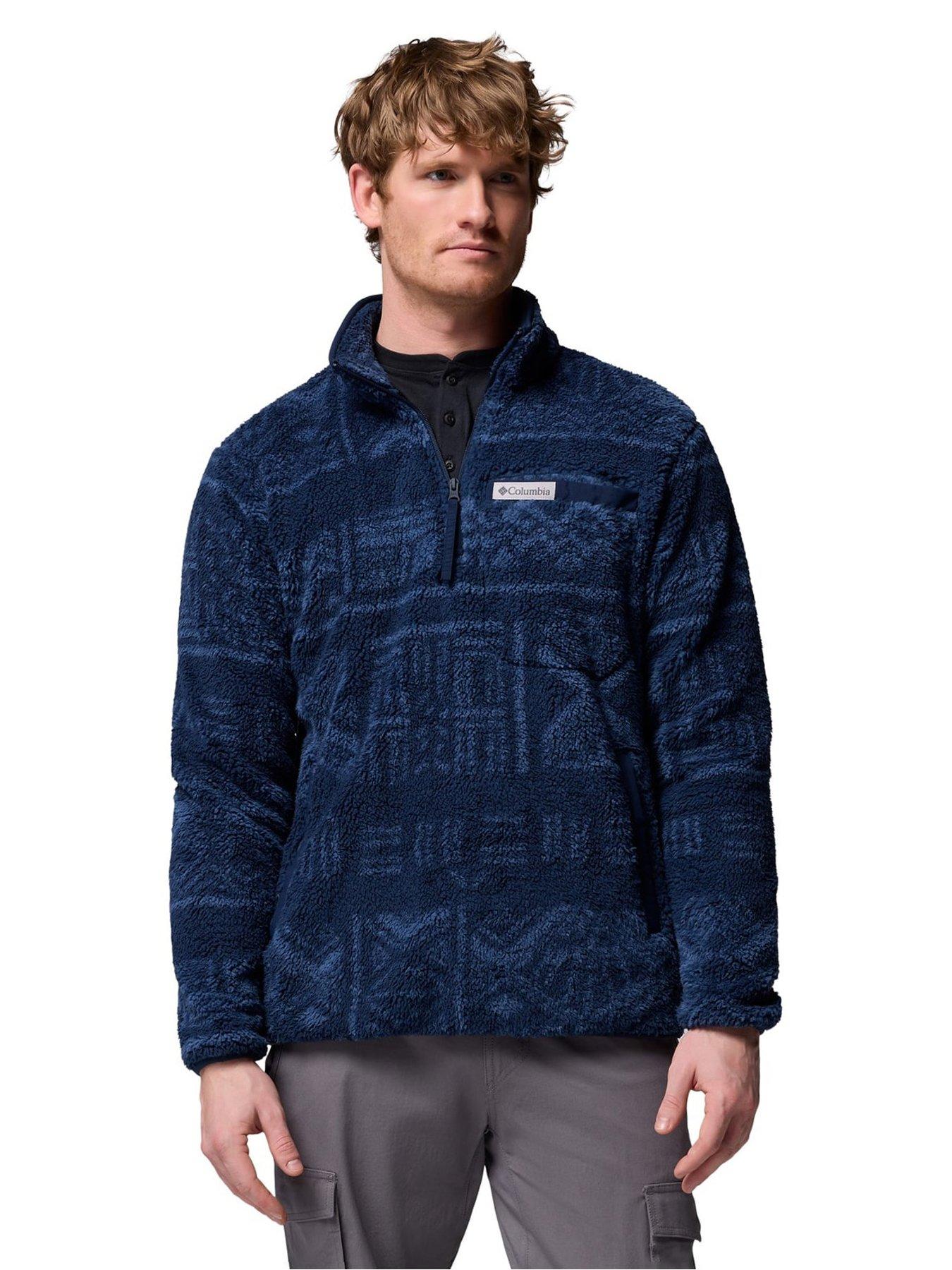 undefined Mens Rugged Ridge High Pile Fleece - Navy