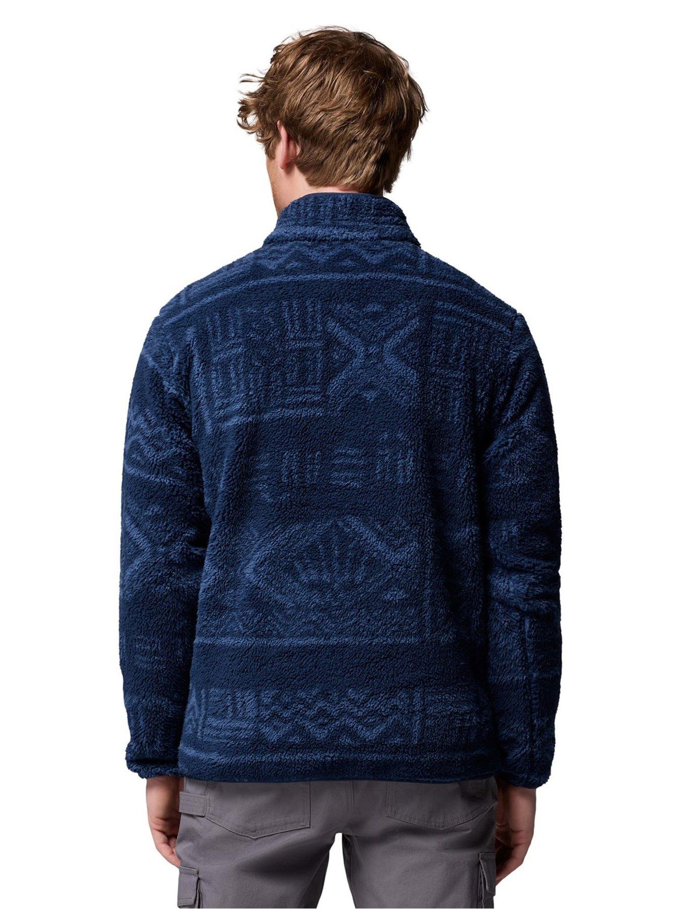 Image 2 of 5 of Columbia Mens Rugged Ridge High Pile Fleece - Navy