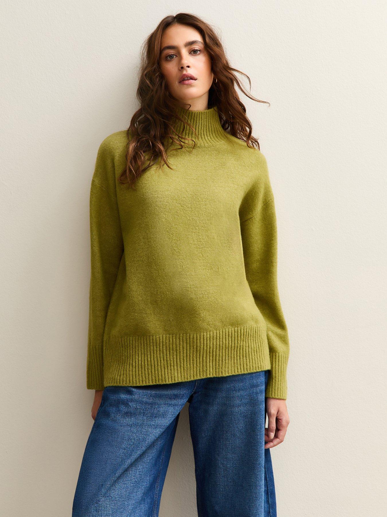New Look Oversized High Jumper - Green