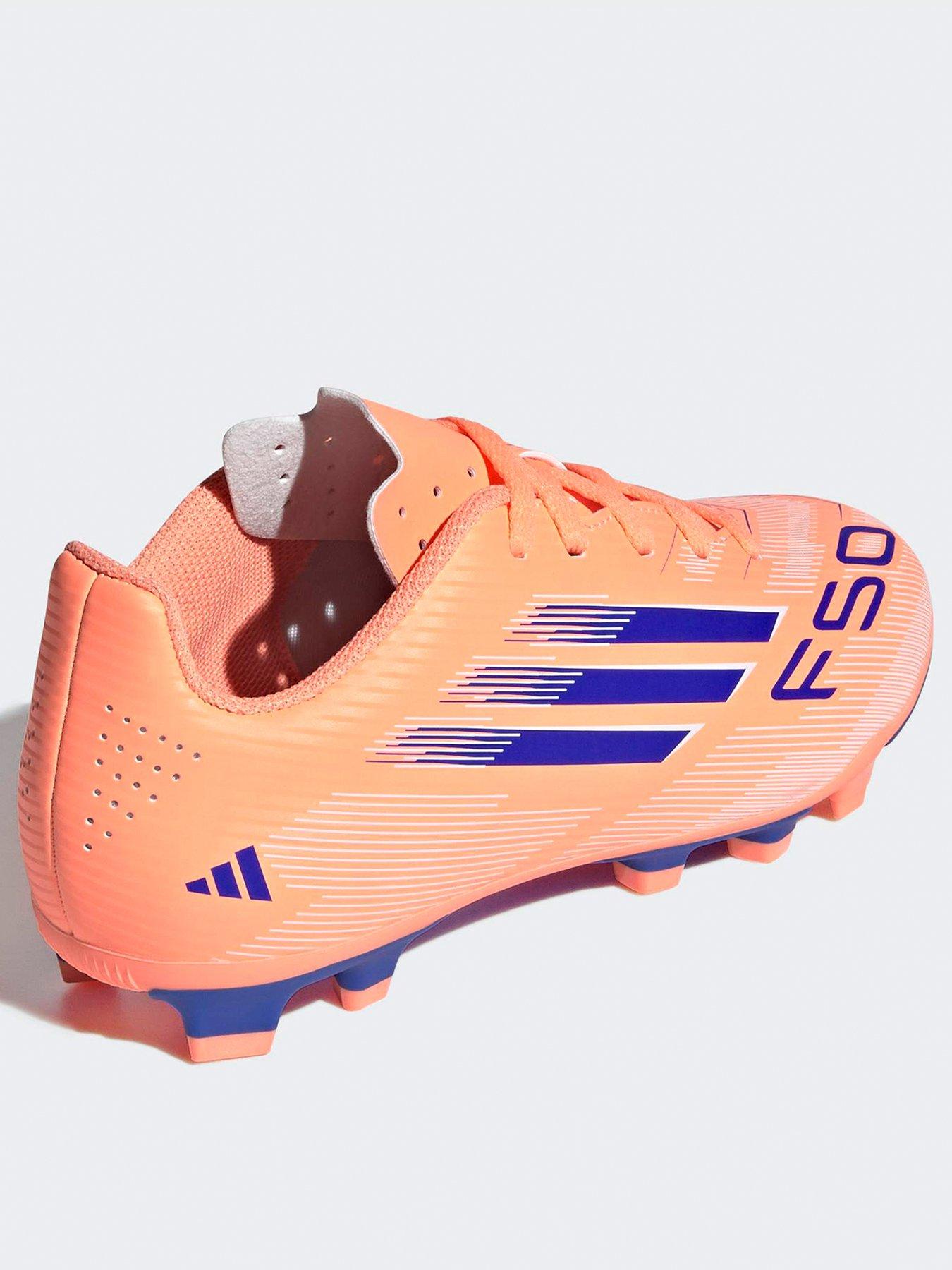  image of adidas-junior-f50-club-firm-ground-football-boot-orange