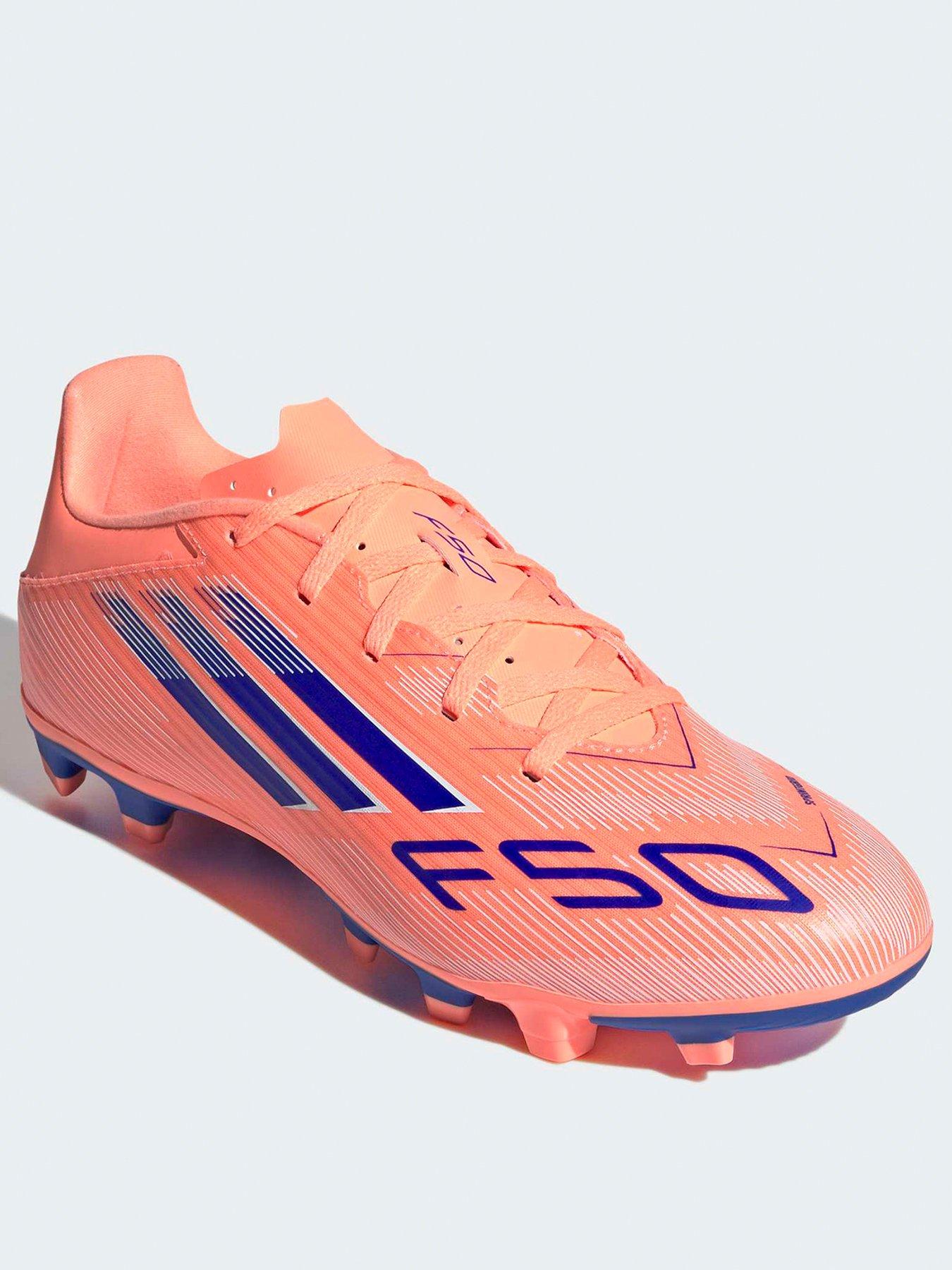  image of adidas-mens-f50-club-firm-ground-football-boot-orange
