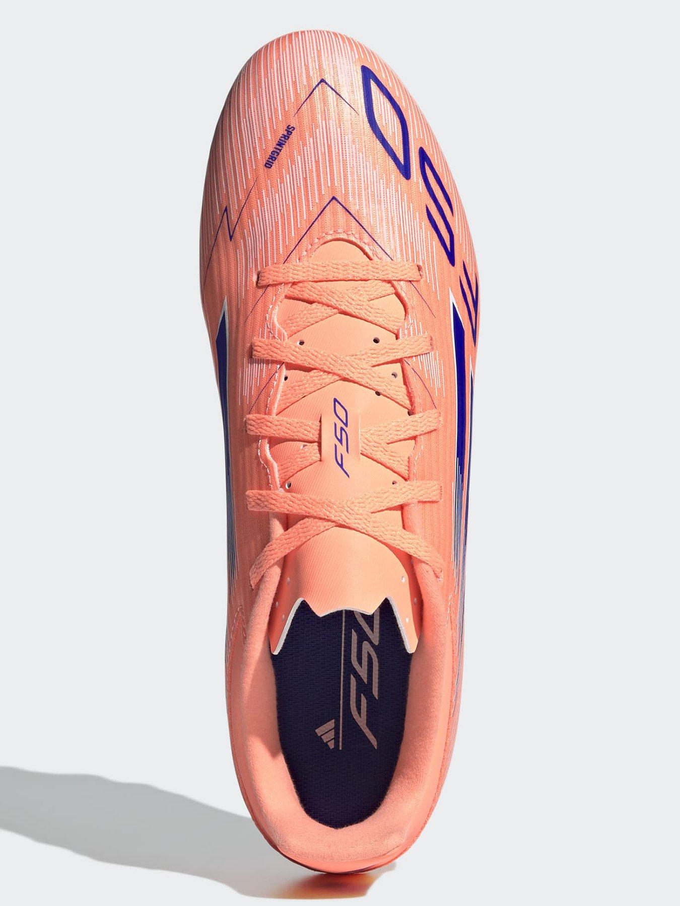  image of adidas-mens-f50-club-firm-ground-football-boot-orange