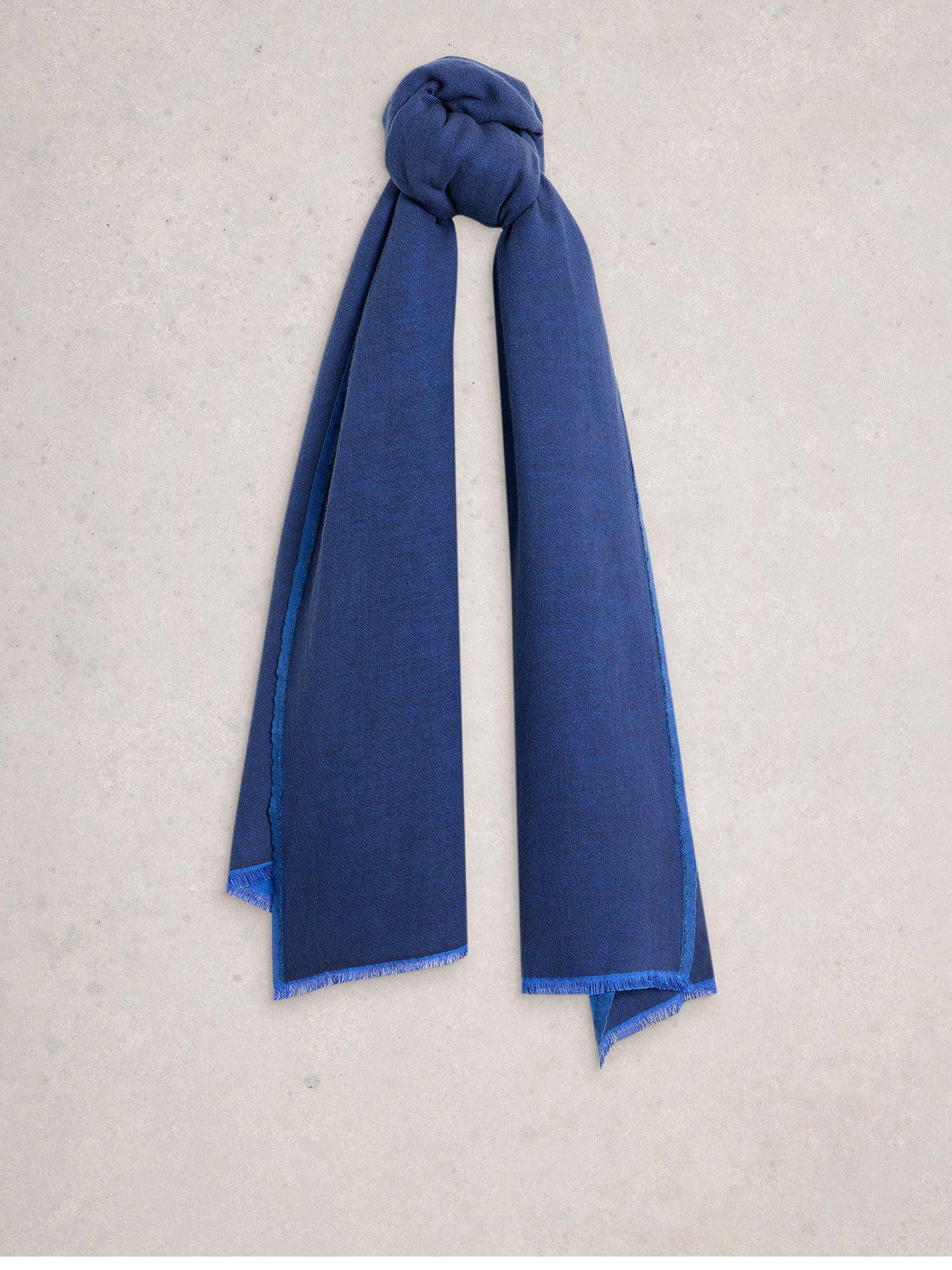 White Stuff Selma Midweight Scarf - Blue