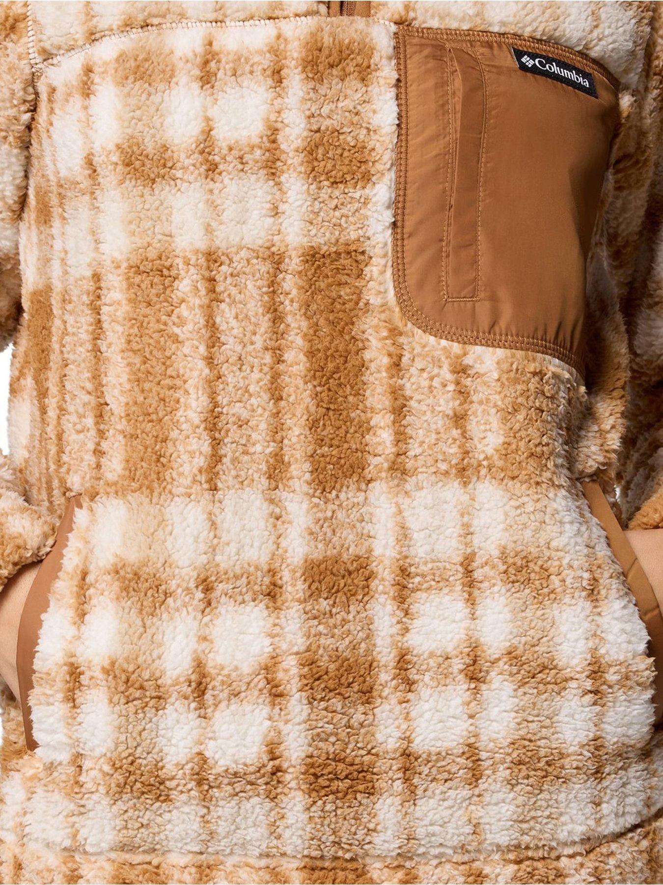 Image 7 of 7 of Columbia Womens West Bend 1/4 Zip Fleece - Brown