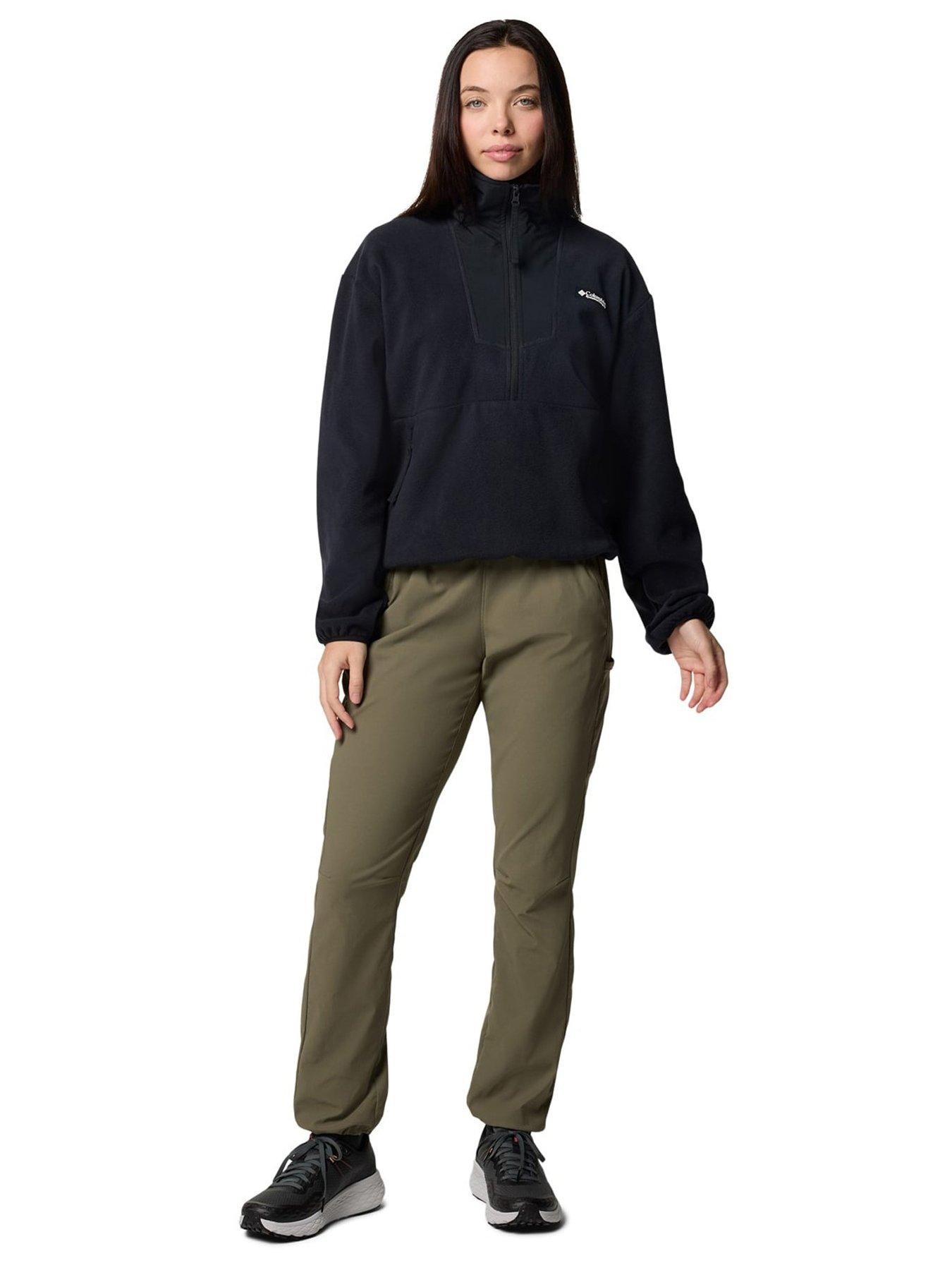 Image 3 of 5 of Columbia Womens Sequoia Grove 1/2 Zip Fleece - Black