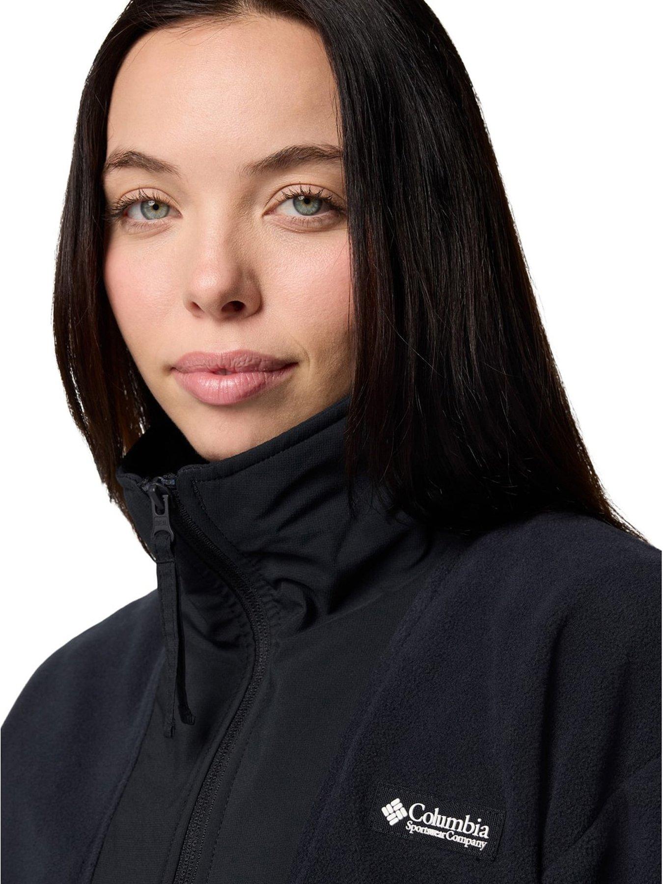 Image 5 of 5 of Columbia Womens Sequoia Grove 1/2 Zip Fleece - Black