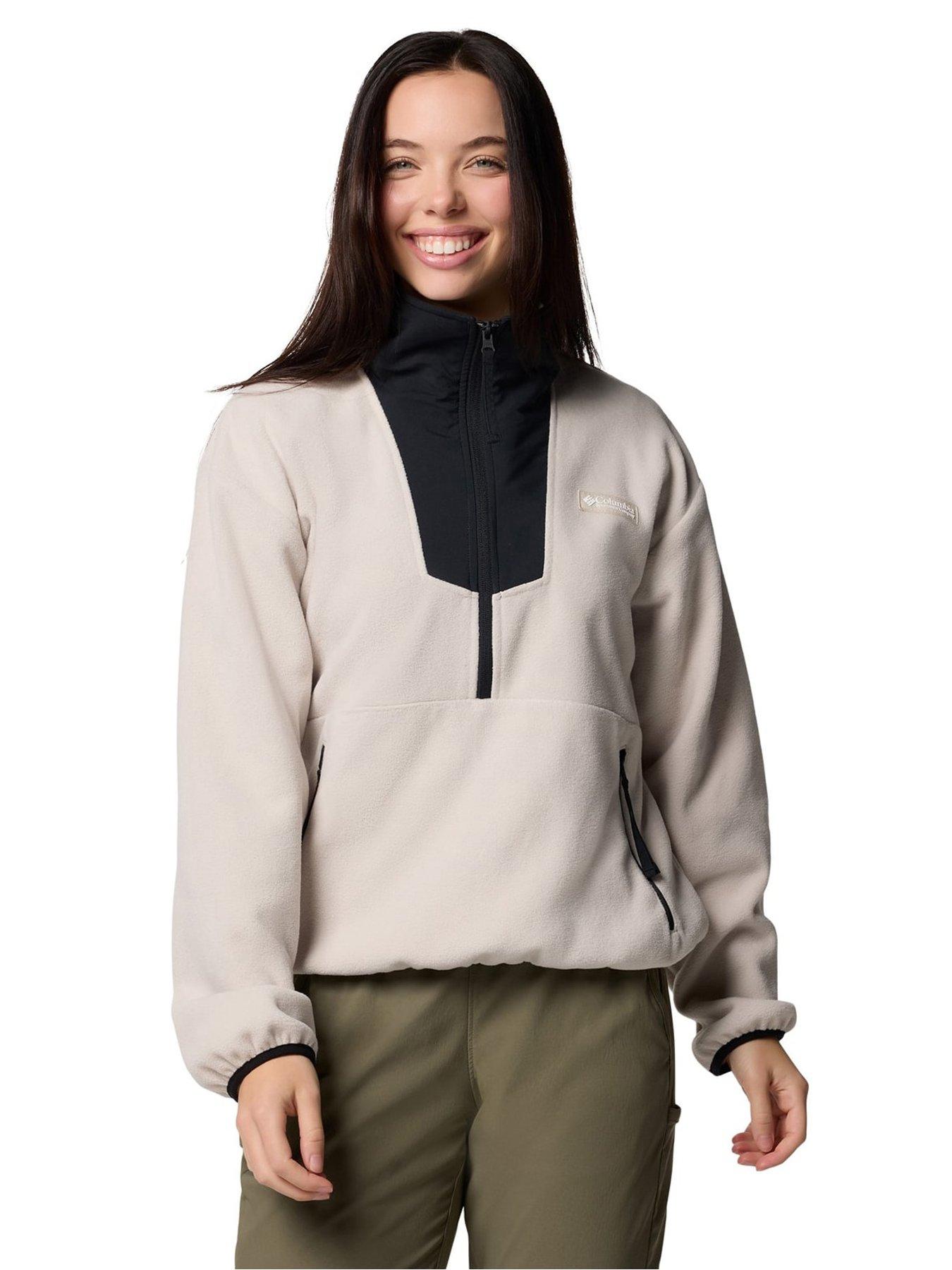 undefined Womens Sequoia Grove 1/2 Zip Fleece - Brown