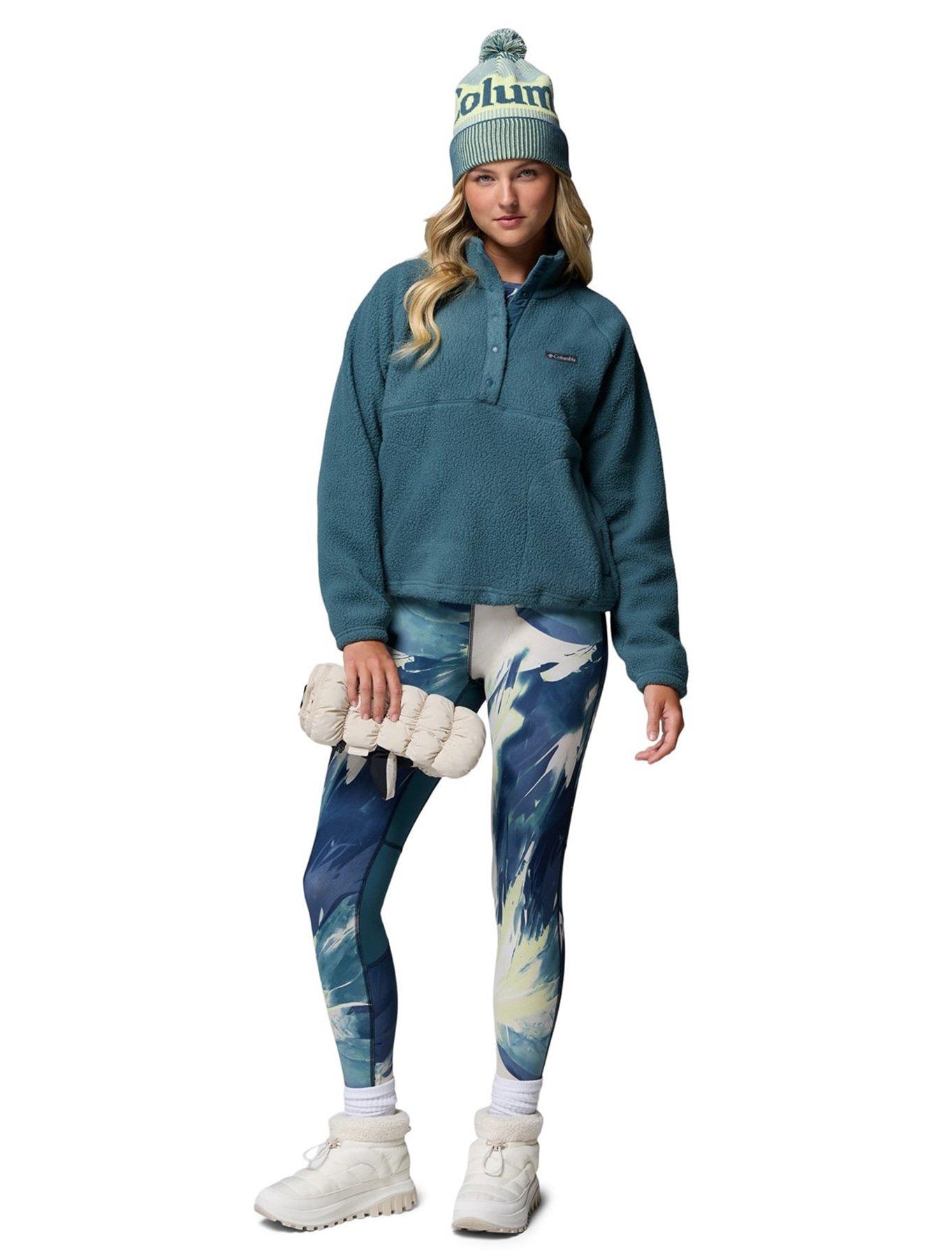 Image 3 of 6 of Columbia Womens Jasper Ridge Pebbled Fleece - Black
