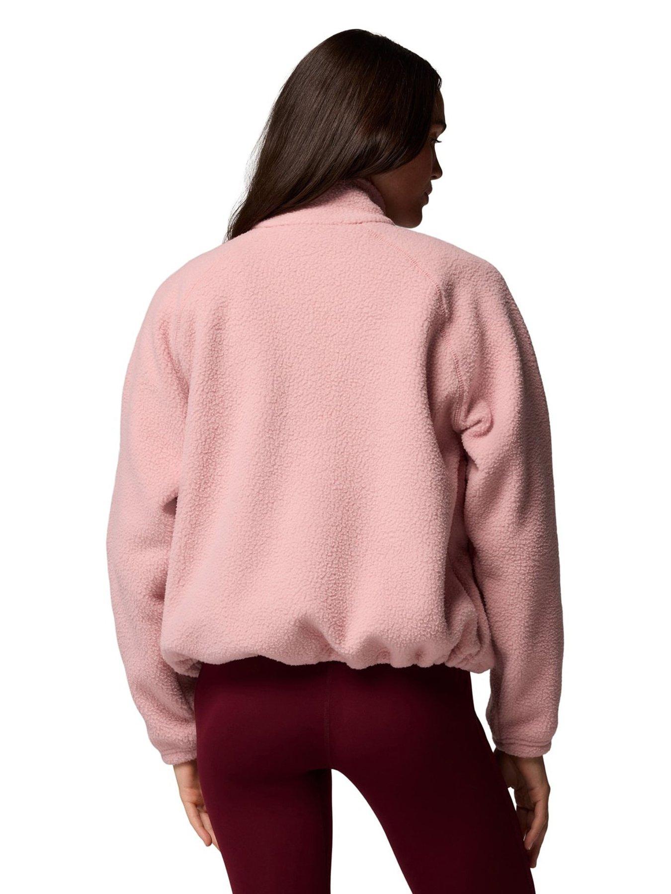 Image 2 of 7 of Columbia Womens Jasper Ridge Pebbled Fleece - Pink