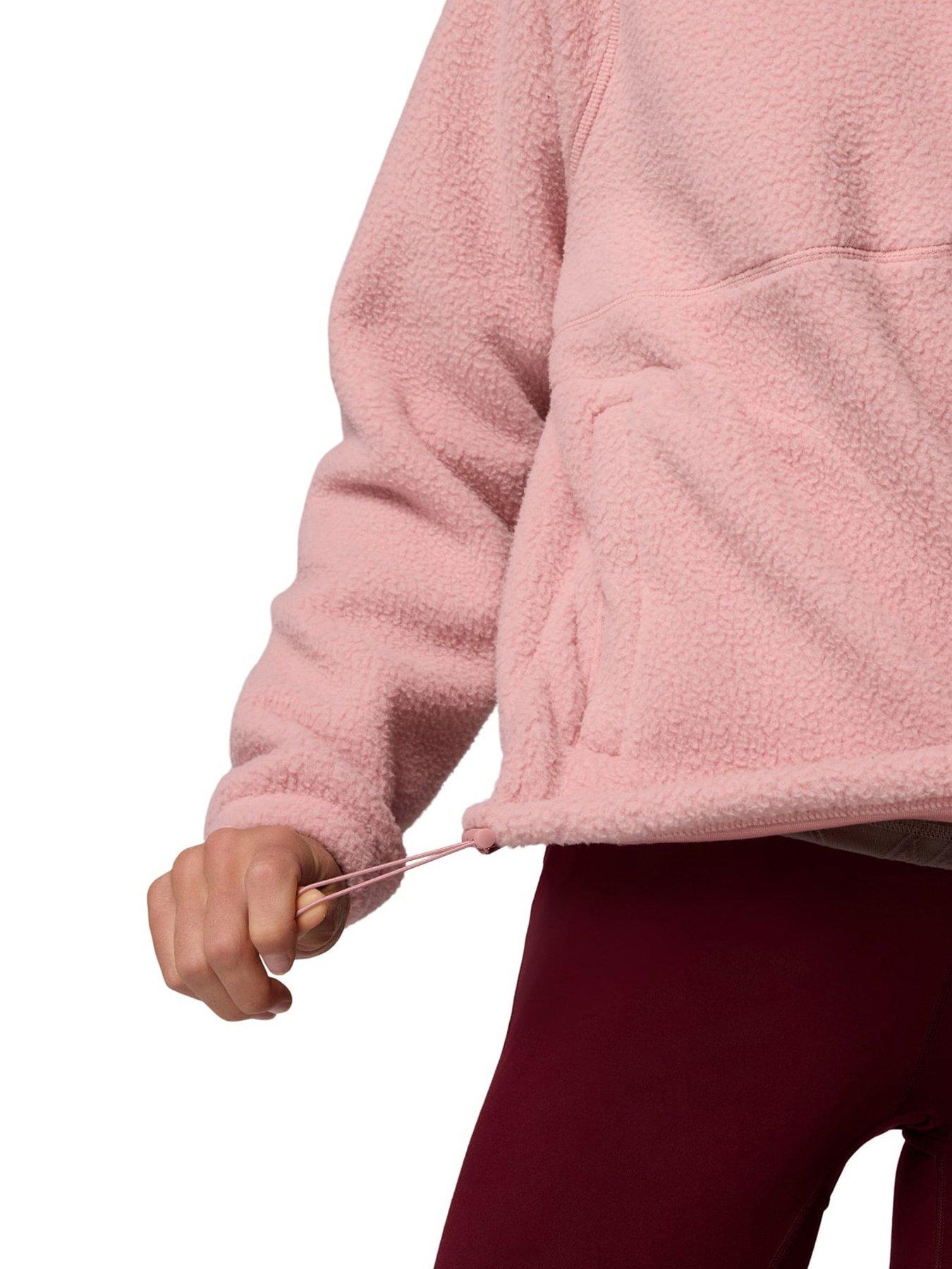 Image 6 of 7 of Columbia Womens Jasper Ridge Pebbled Fleece - Pink