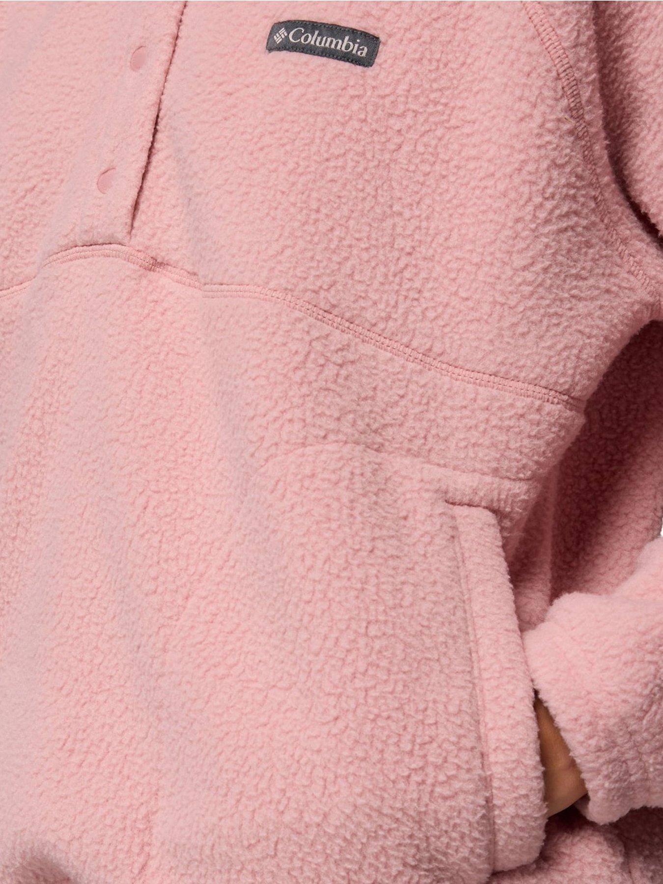 Image 7 of 7 of Columbia Womens Jasper Ridge Pebbled Fleece - Pink