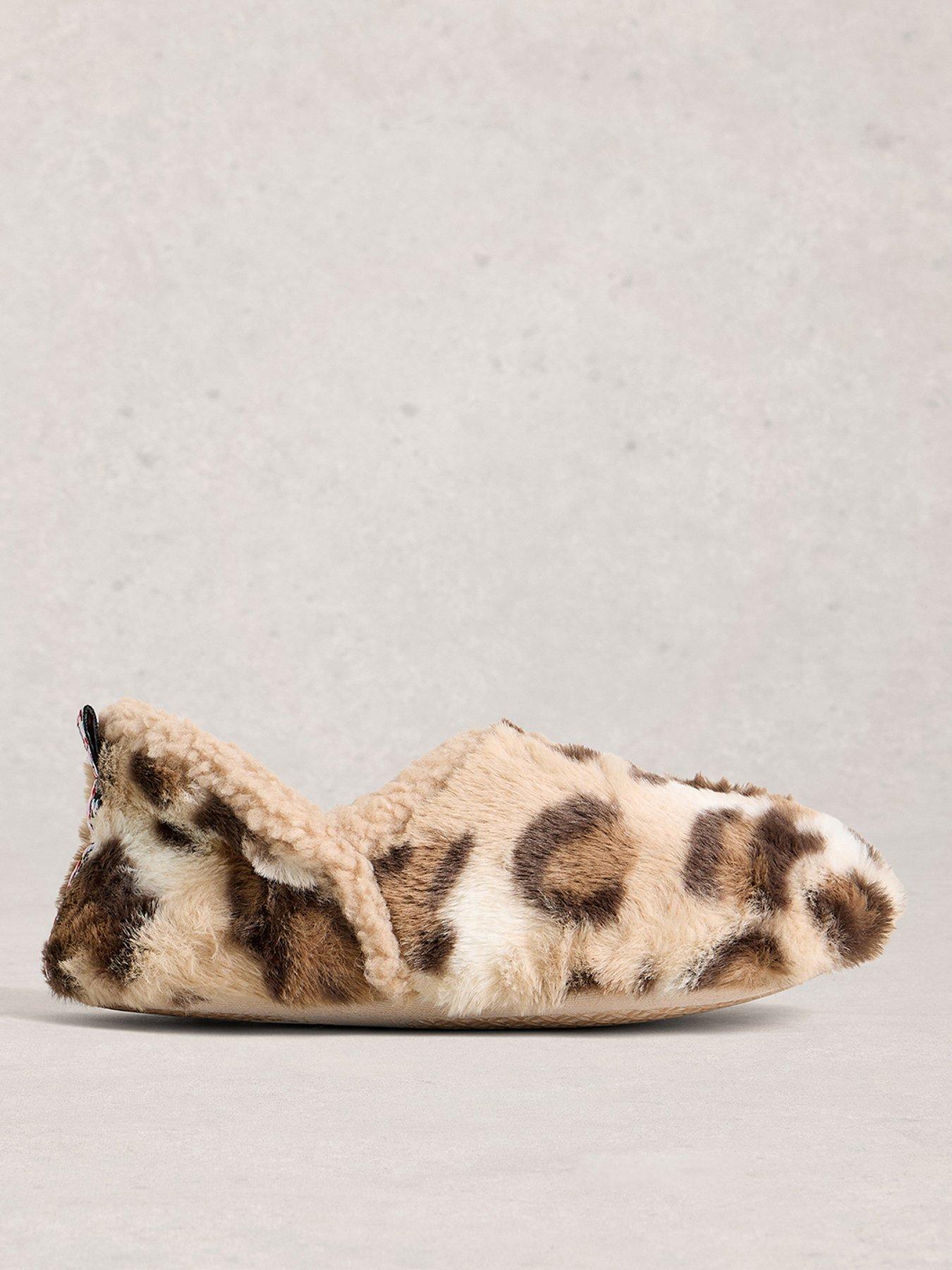  image of white-stuff-reya-closed-back-slipper-brown