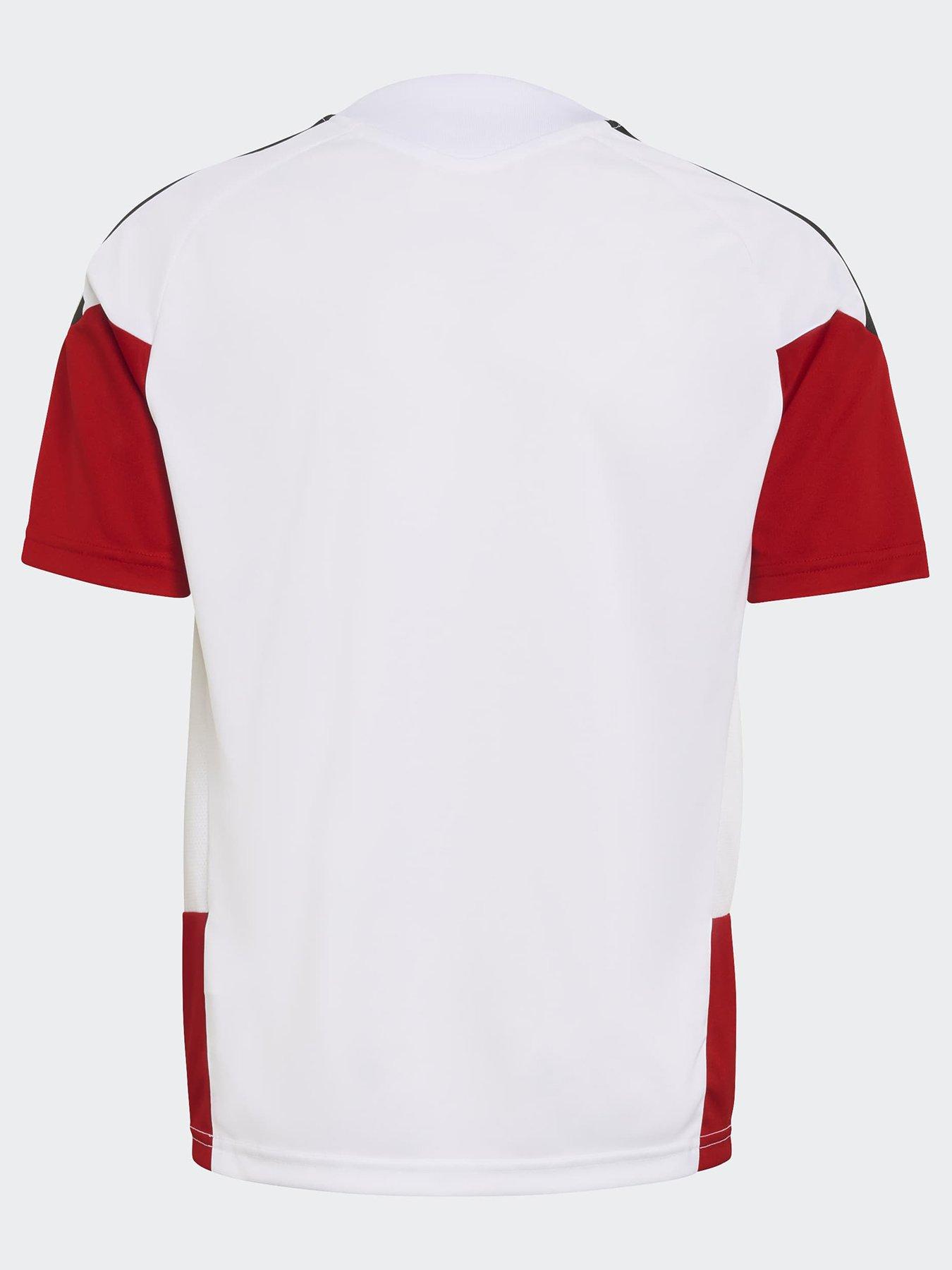 Image 2 of 2 of adidas Junior Germany 26 Tiro Training Shirt - White