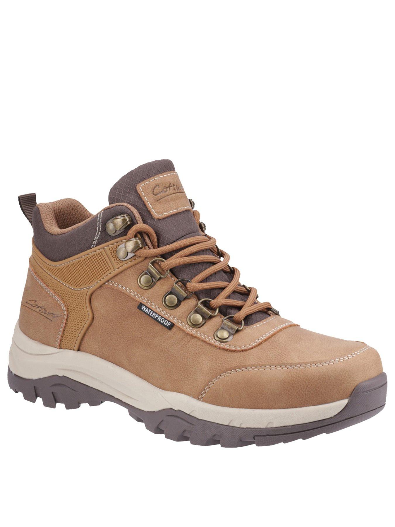  image of cotswold-womens-overbury-walking-boots-brown