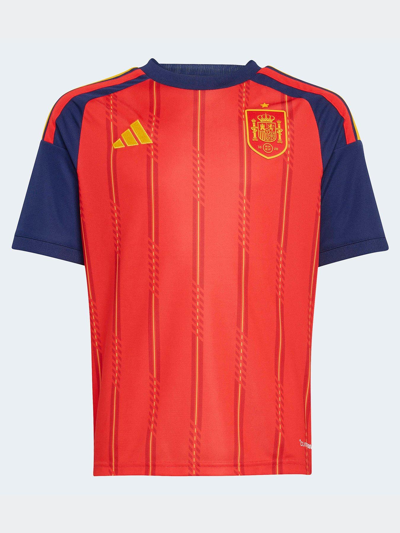 adidas Junior Spain Replica 26 Home Football Kit - Red