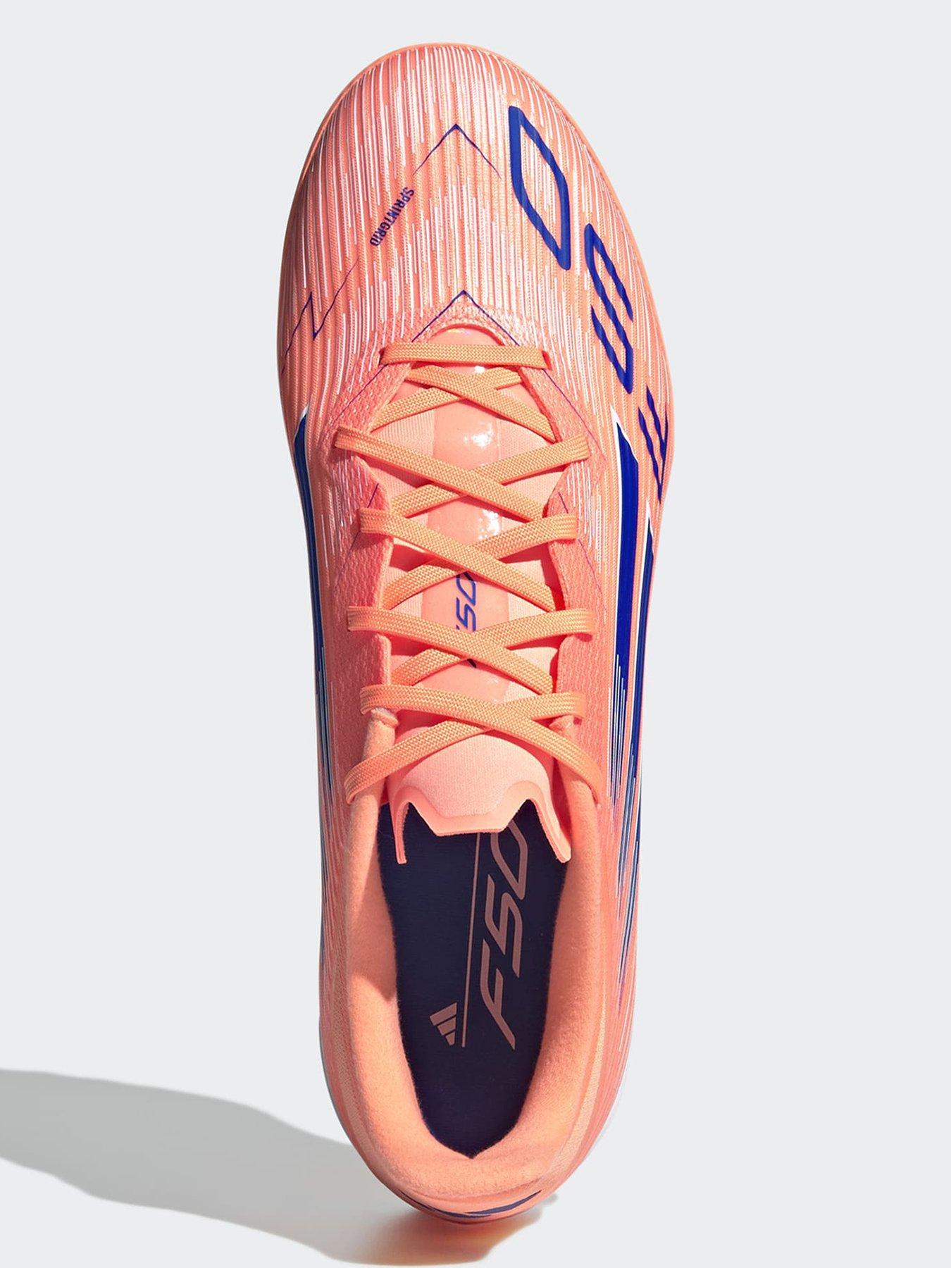  image of adidas-mens-f50-league-astro-turf-football-boot-orange