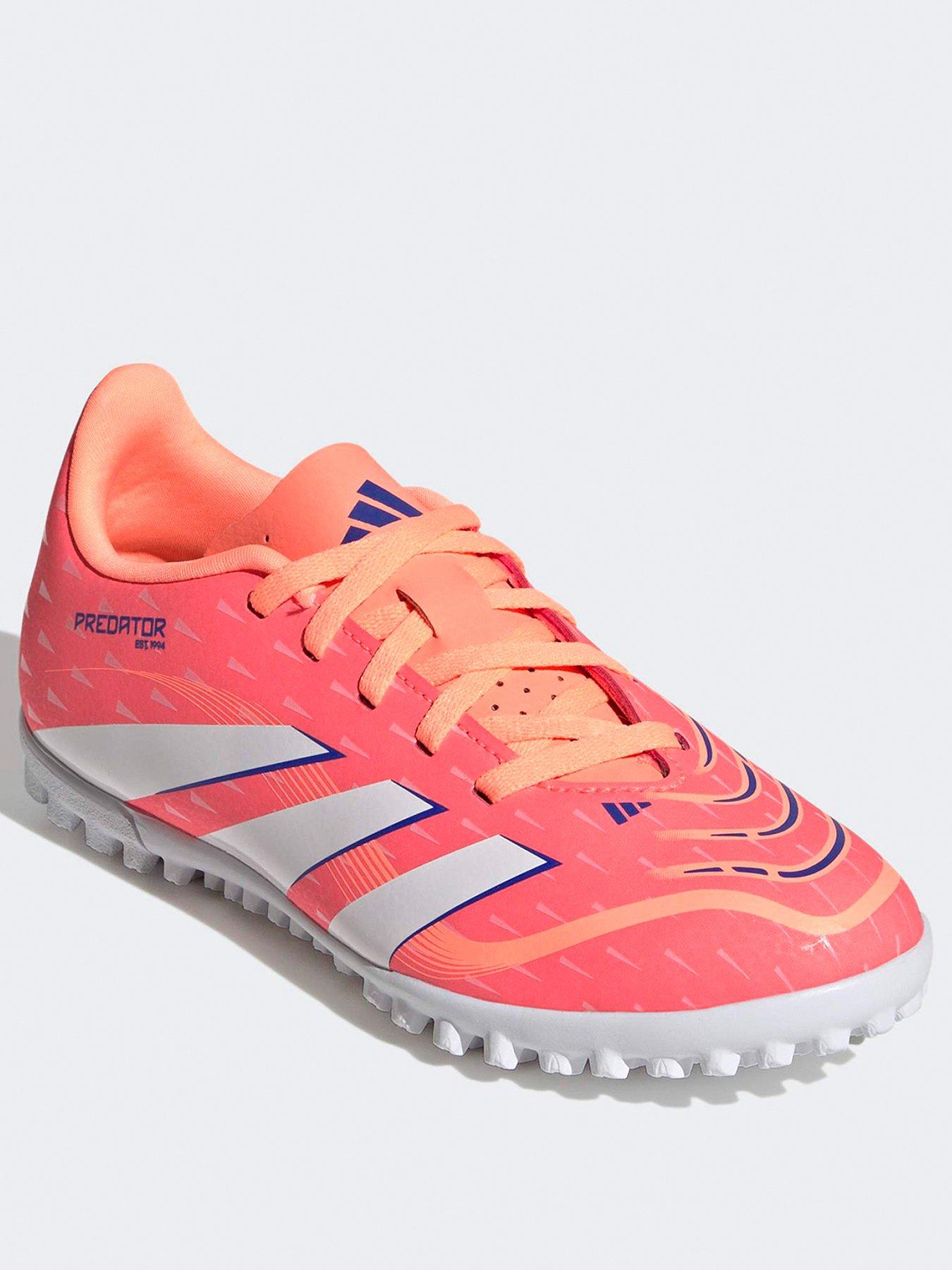 Image 2 of 5 of adidas Junior Predator Club Astro Turf Football Boot - Orange