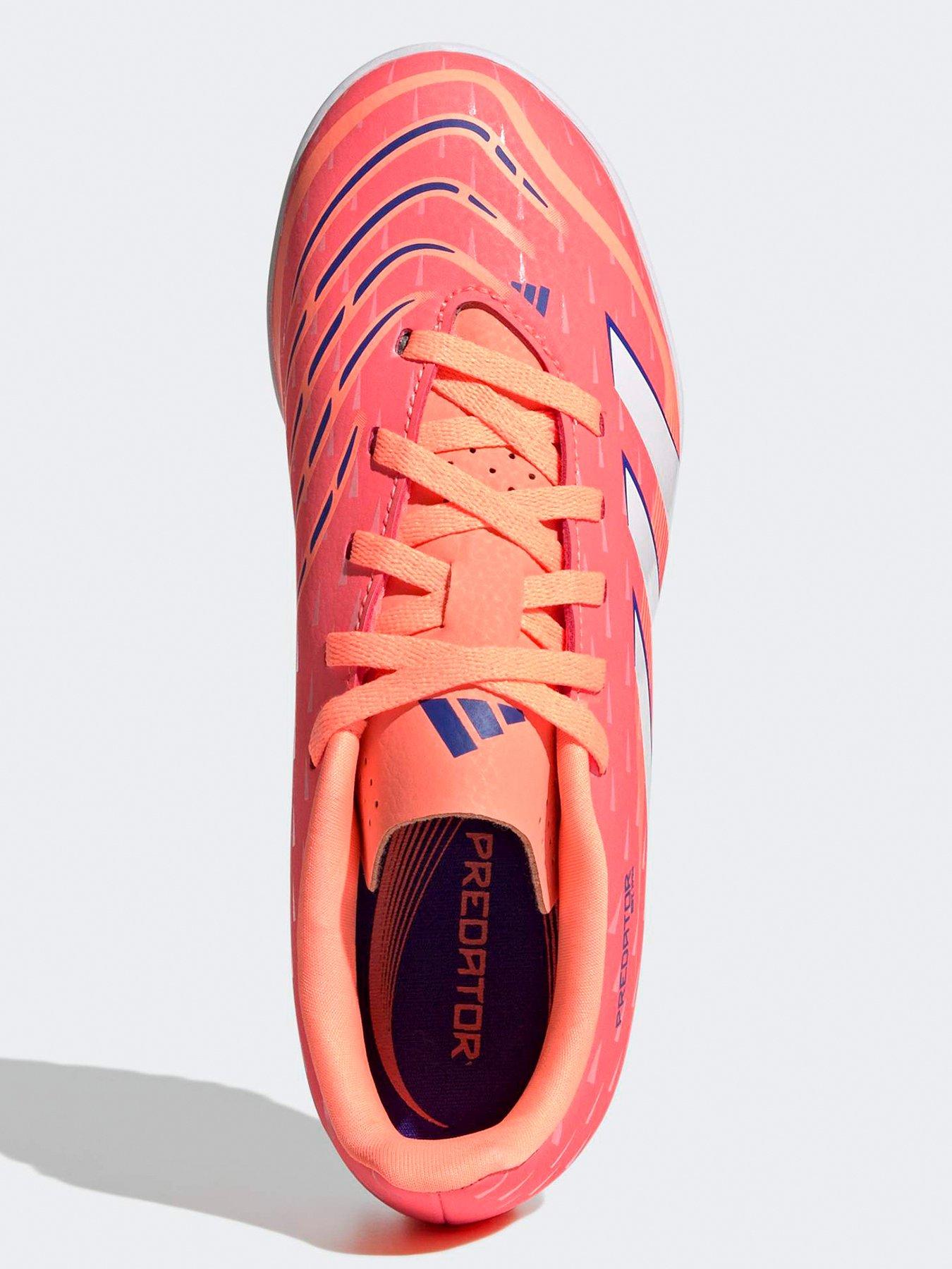 Image 3 of 5 of adidas Junior Predator Club Astro Turf Football Boot - Orange