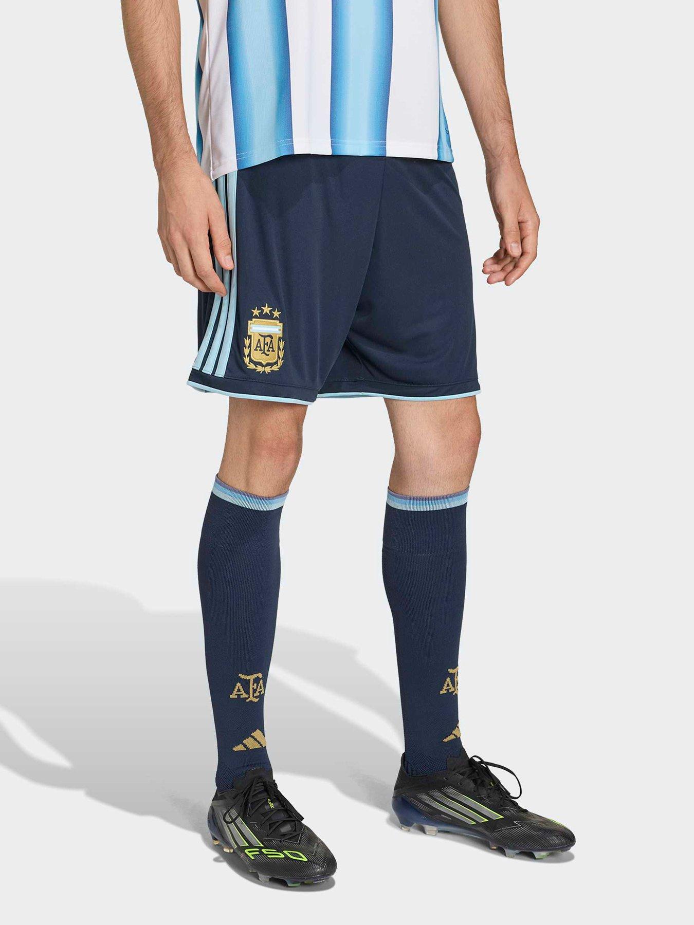 adidas Mens Argentina Replica 26 Home Football Shorts - Navy