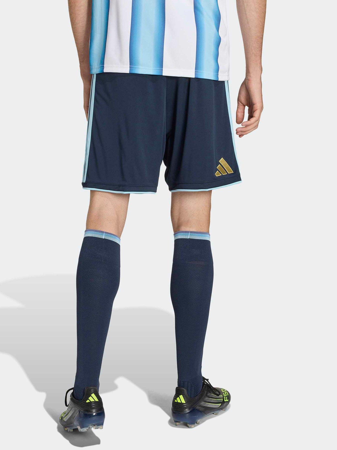  image of adidas-mens-argentina-replica-26-home-football-shorts-navy