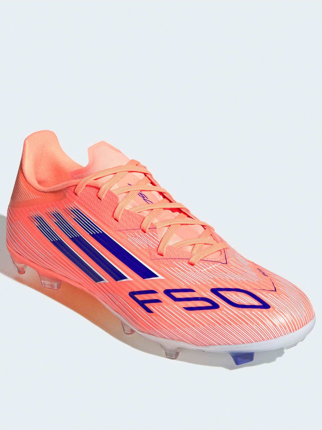  image of adidas-mens-f50-league-firm-ground-football-boot-orange
