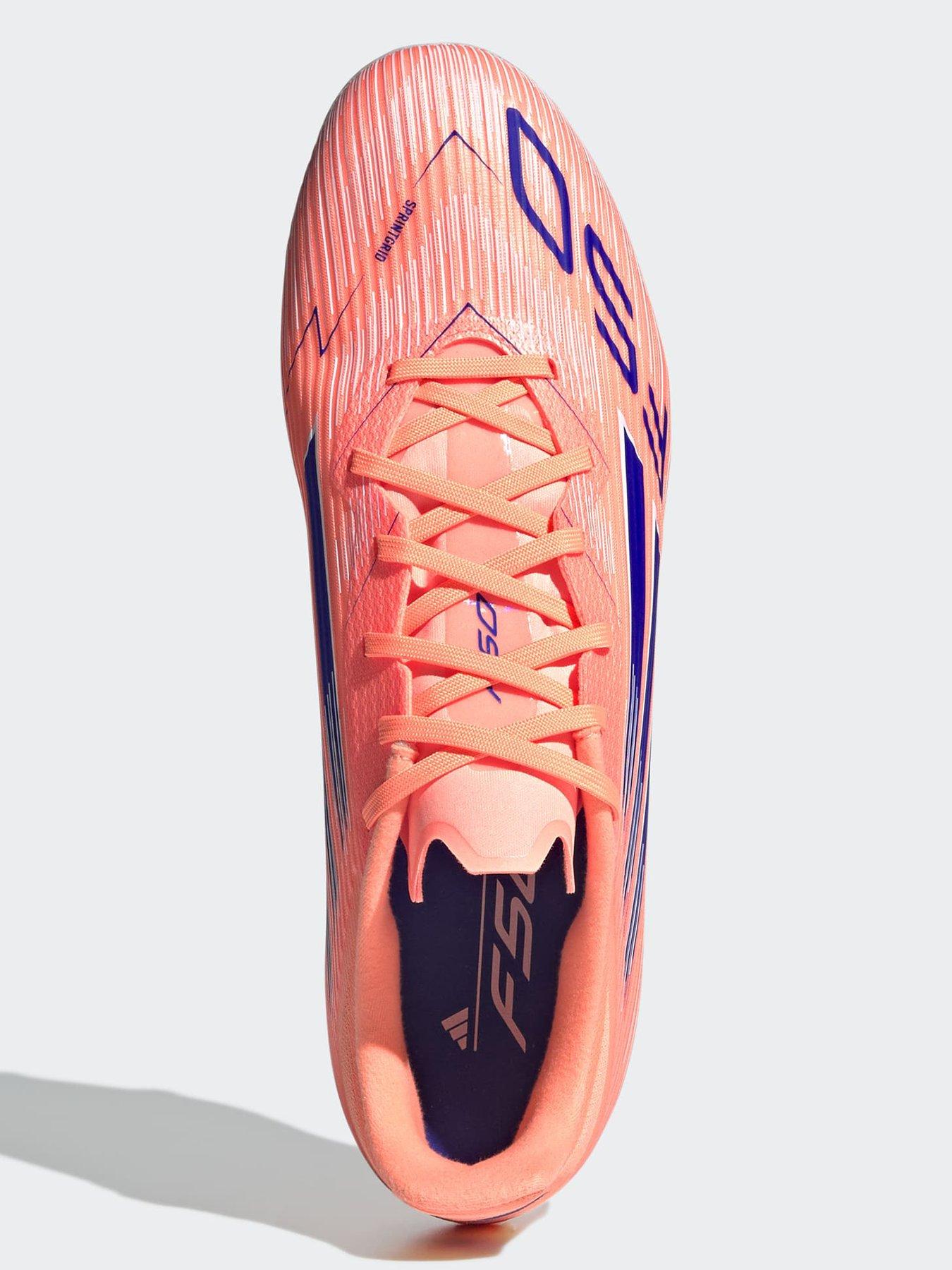  image of adidas-mens-f50-league-firm-ground-football-boot-orange