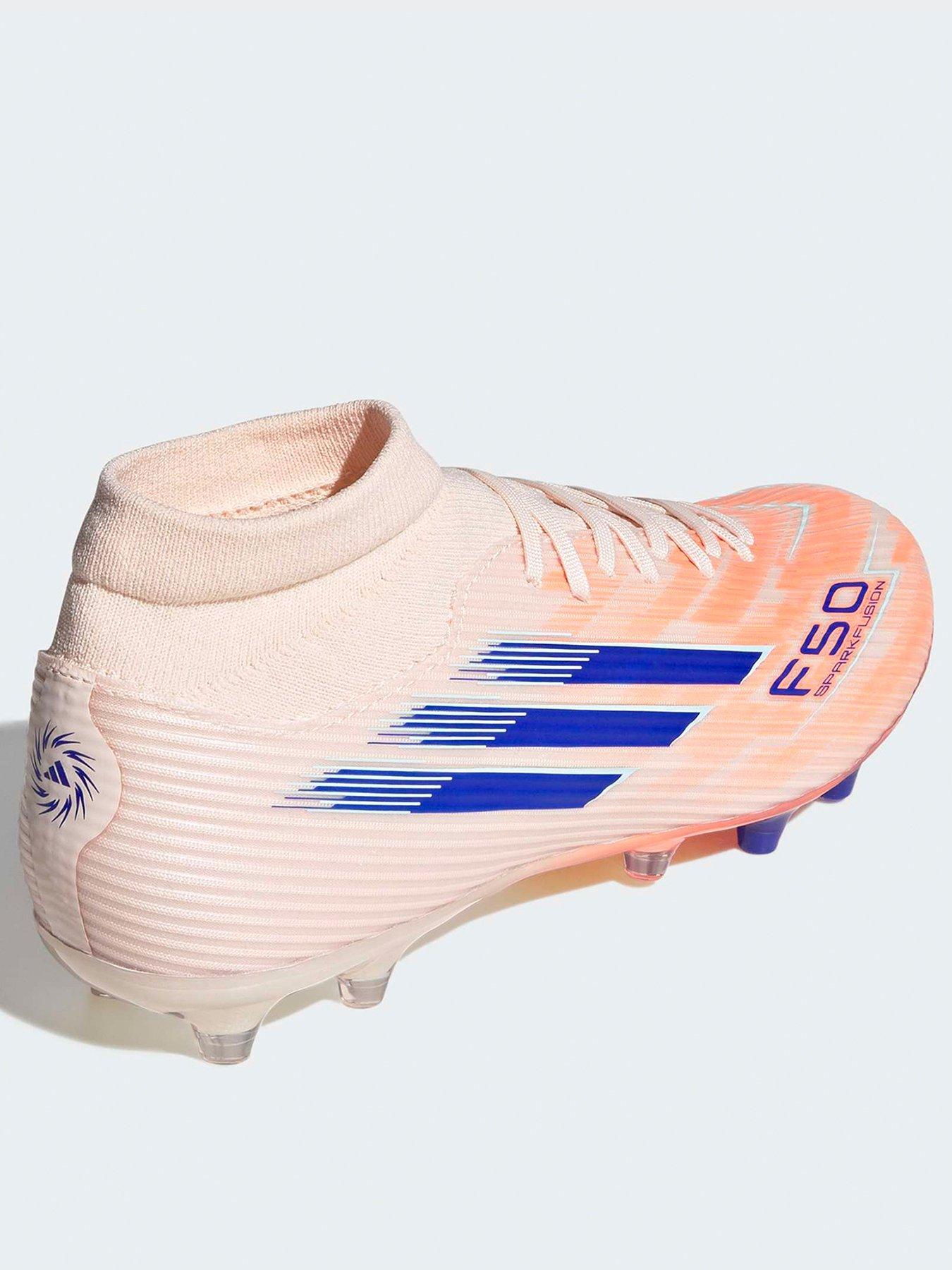 Image 3 of 7 of adidas Womens F50 Spark Fusion League Firm Ground Football Boot - Orange