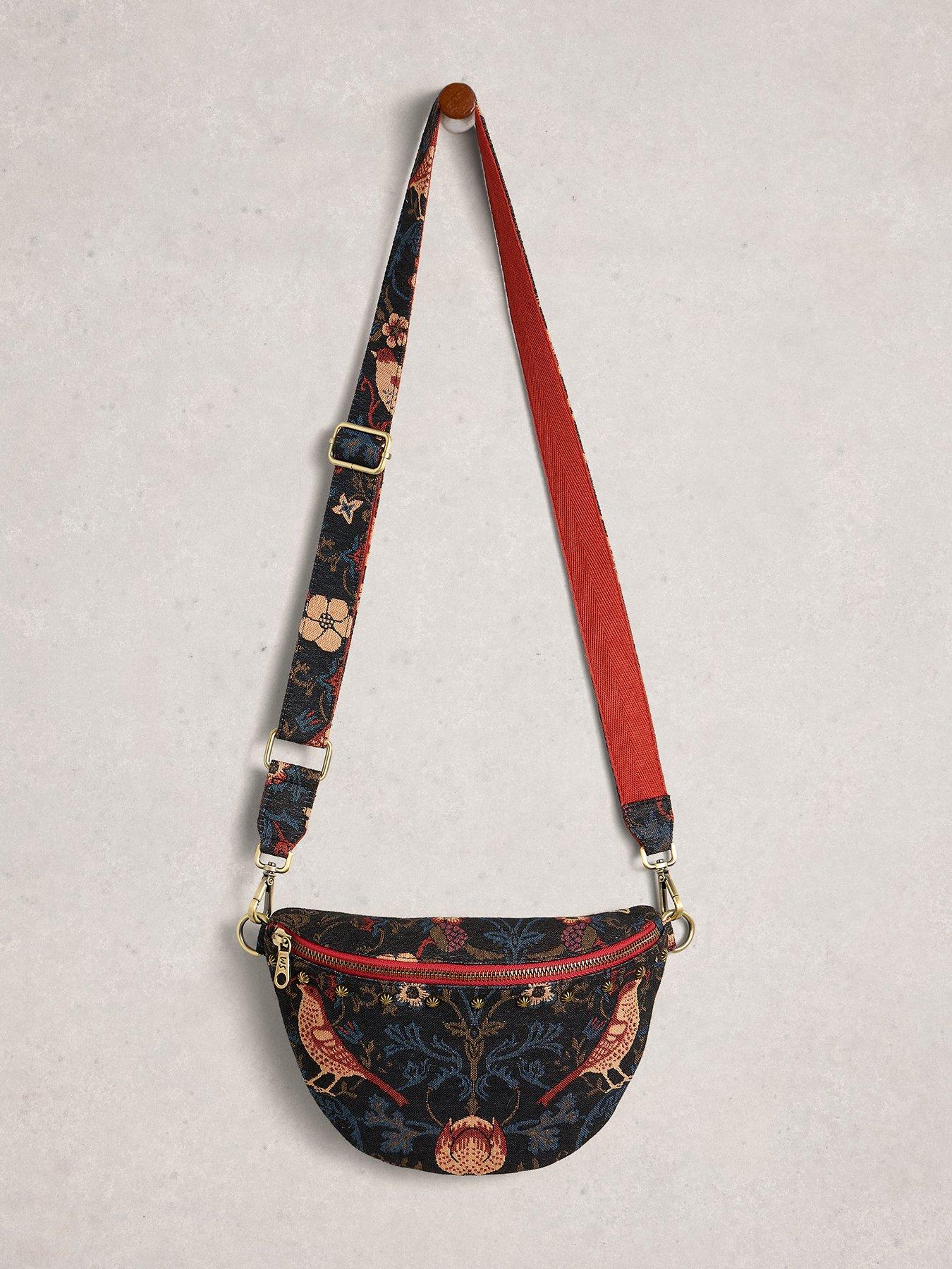  image of white-stuff-mini-sebby-jacquard-bag-blue