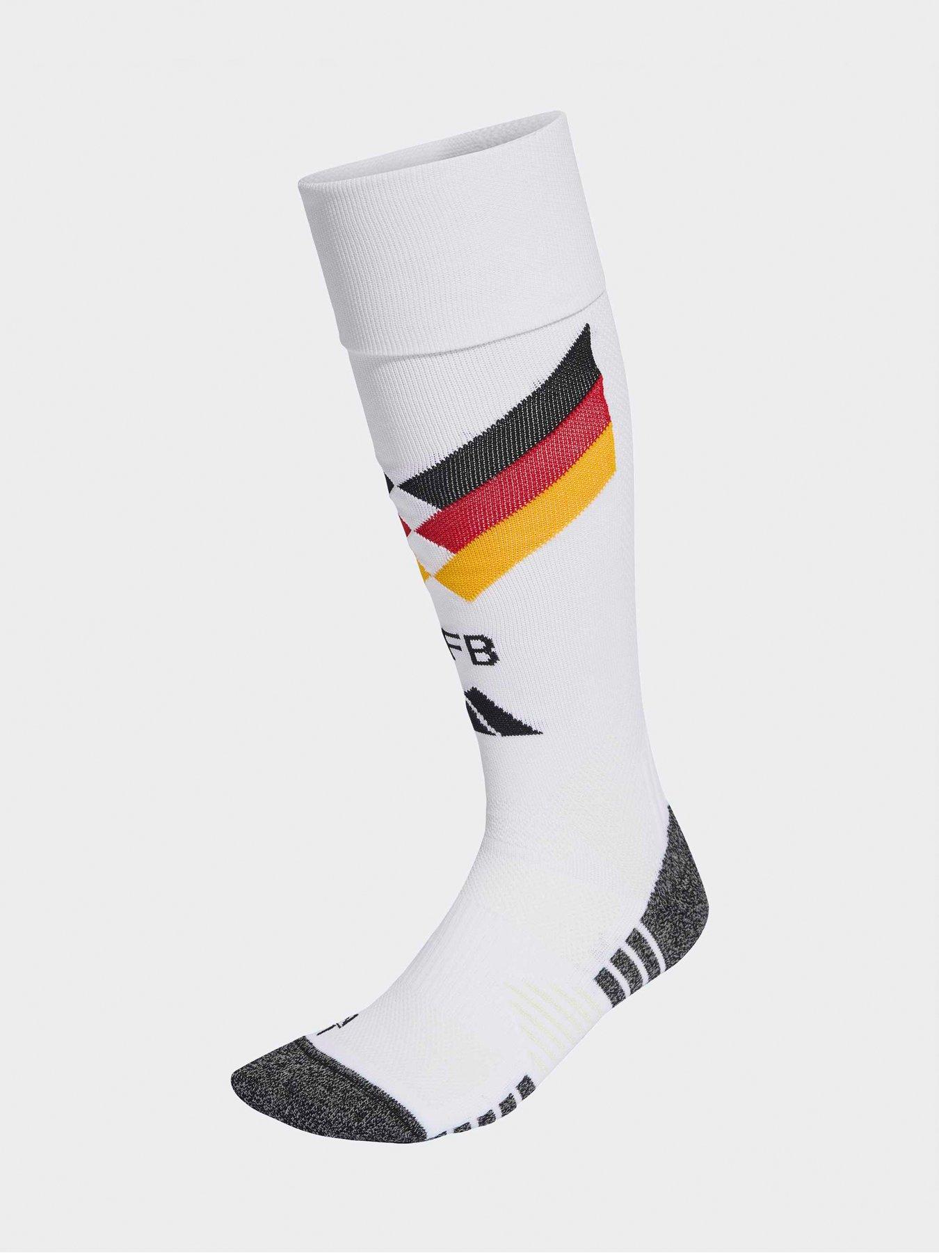 adidas Mens Germany Home Football Socks - White