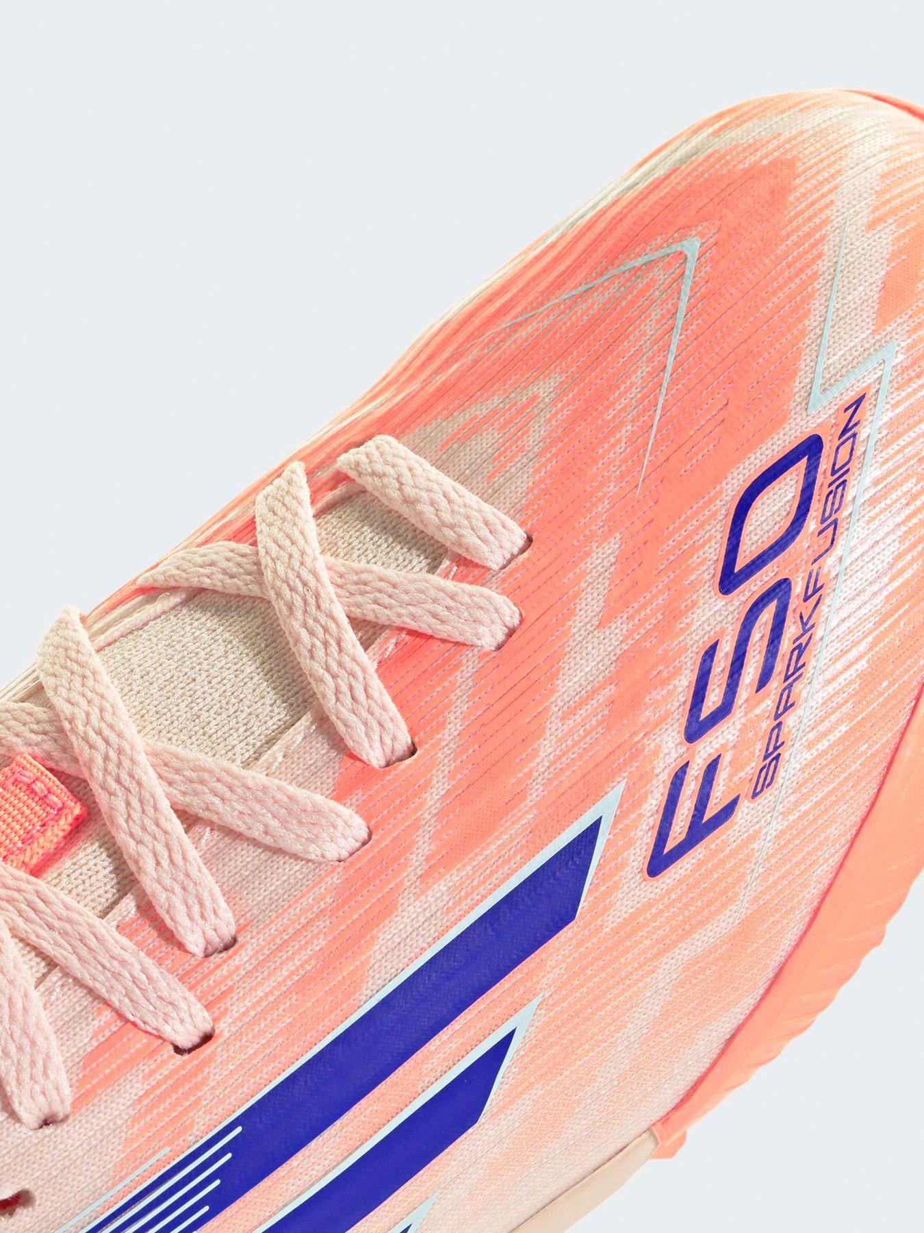 Image 7 of 7 of adidas Junior F50 Spark Fusion League Astro Turf Football Boot - Orange