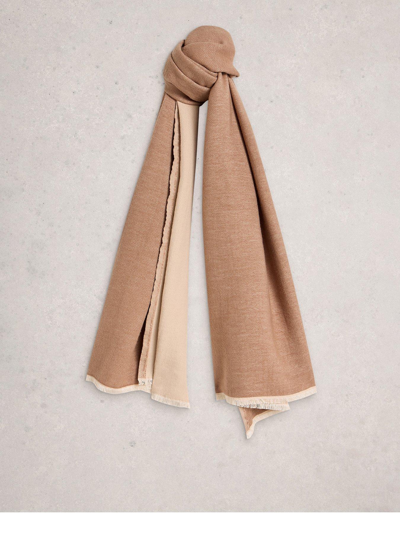 White Stuff Selma Midweight Scarf - Cream