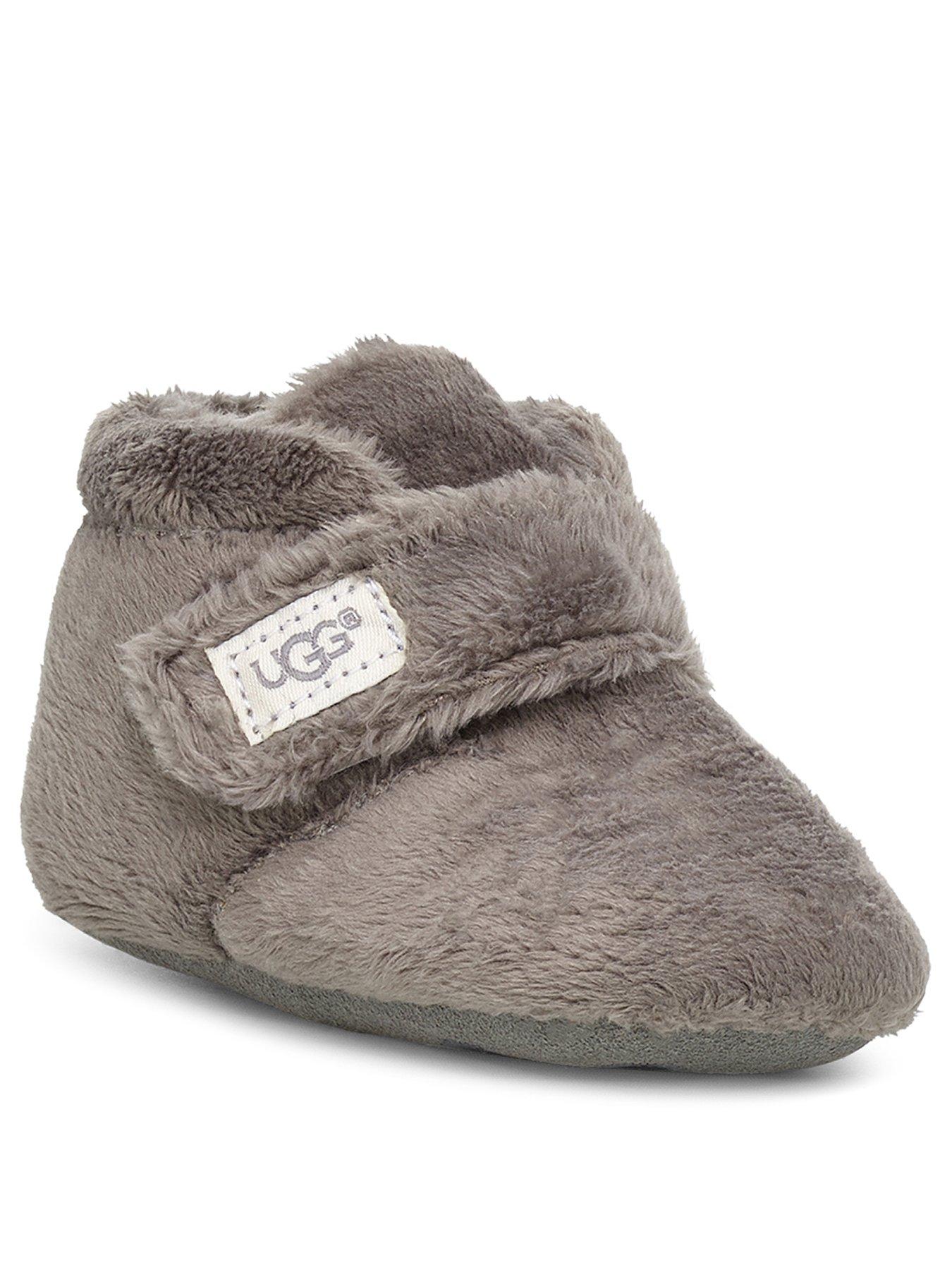  image of ugg-babynbspbixbee-booties-grey