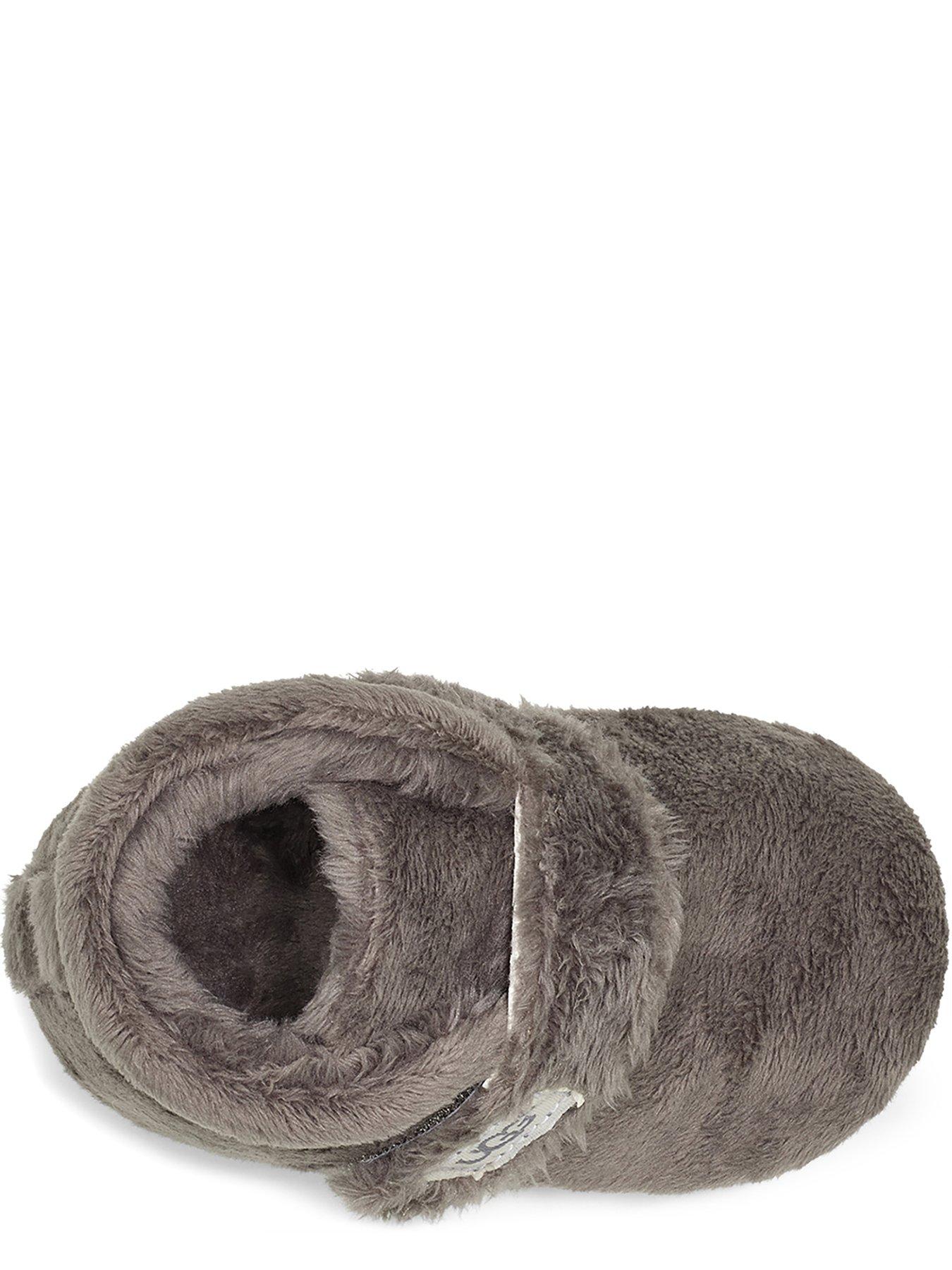  image of ugg-babynbspbixbee-booties-grey