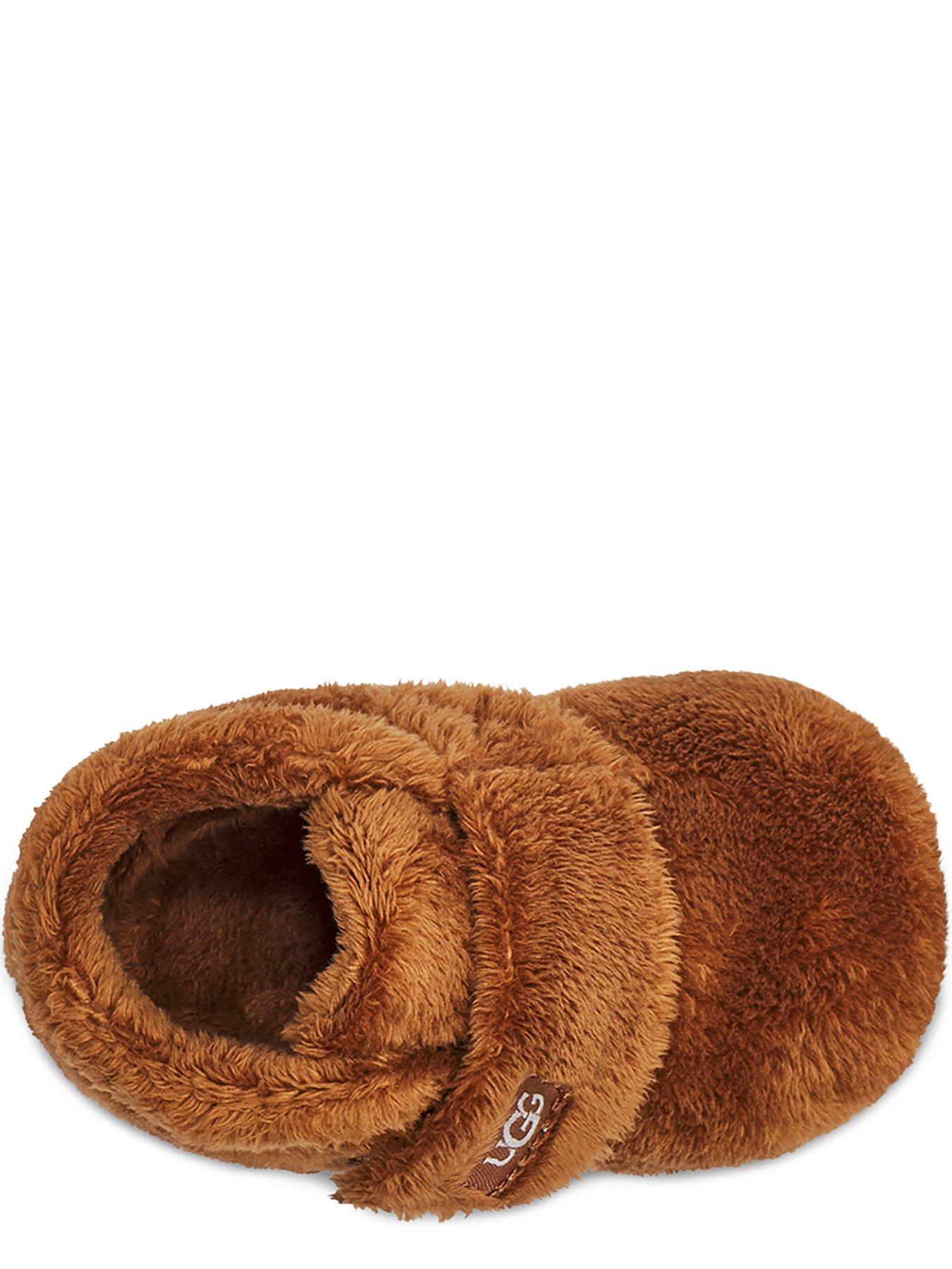  image of ugg-babynbspbixbee-booties-chestnut