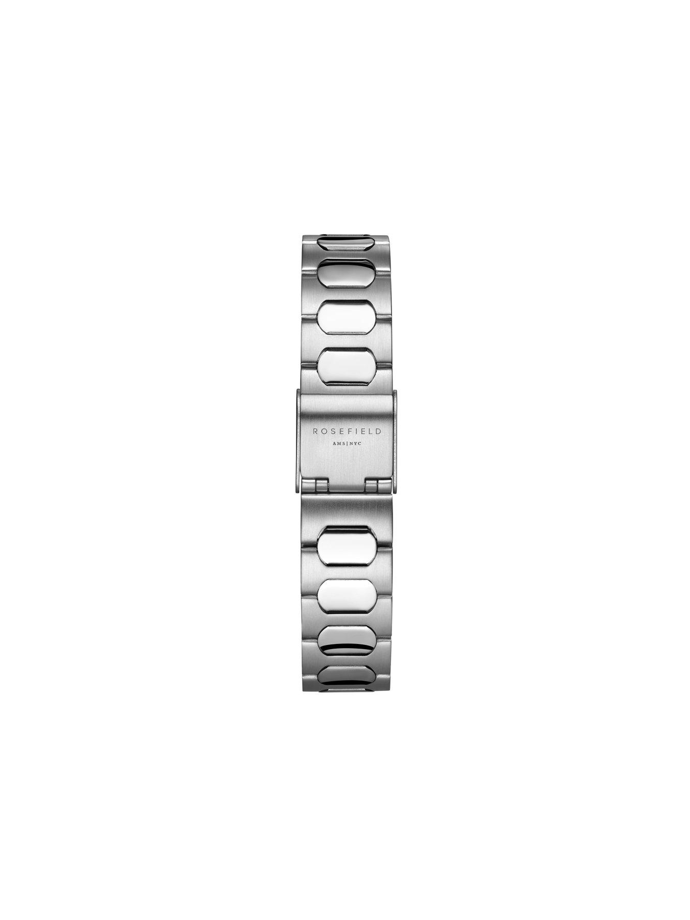 image of rosefield-gaia-30mm-case-matt-white-dial-stainless-steel-watch-multi
