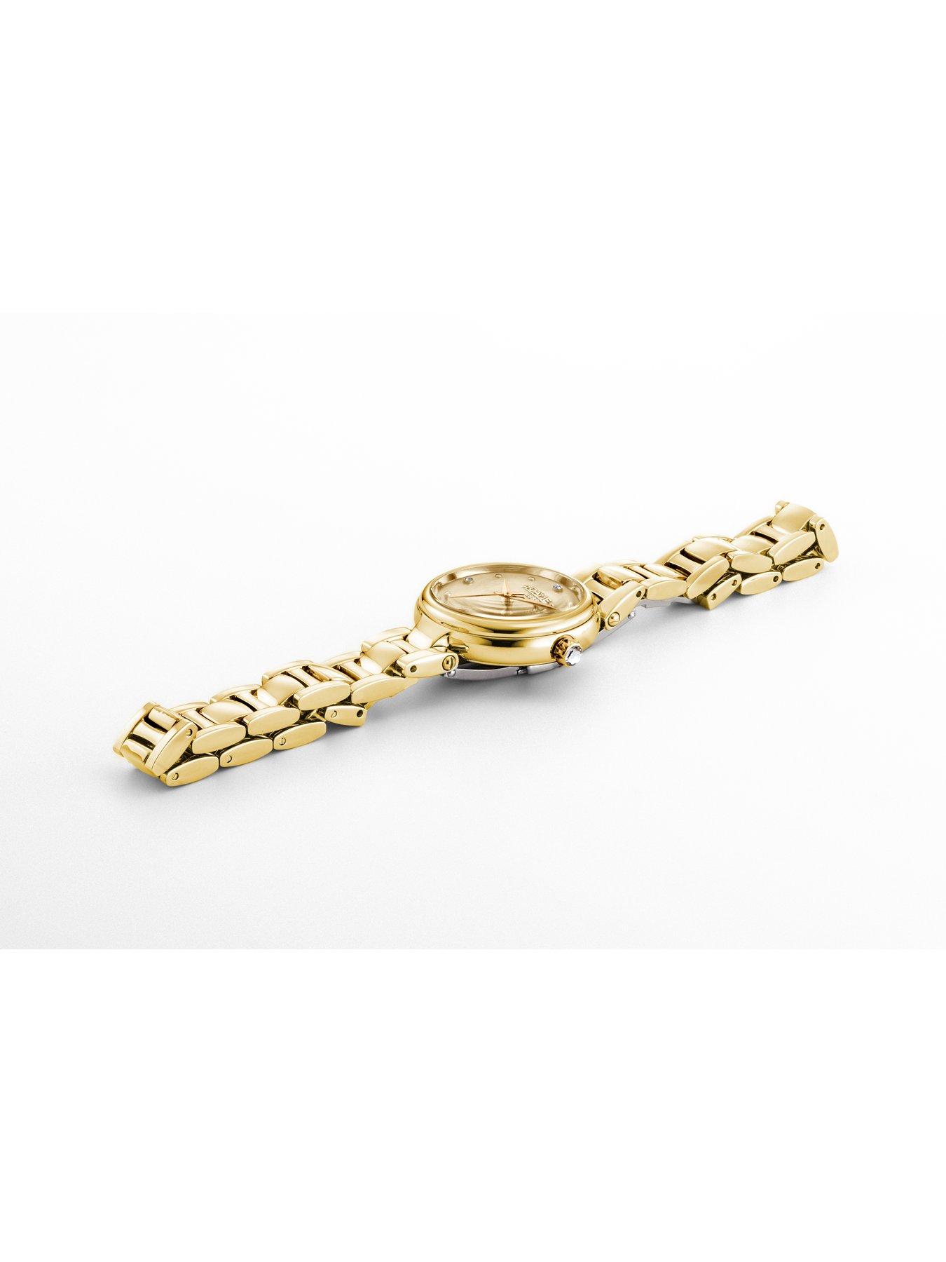  image of roamer-of-switzerland-dreamline-diamond-champagne-mop-dial-watch