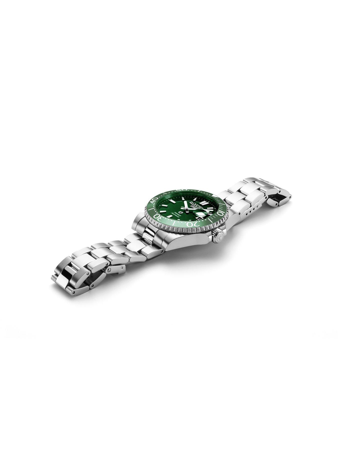Image 3 of 4 of Roamer of Switzerland Roamer Premier Automatic Green Dial Stainless Steel