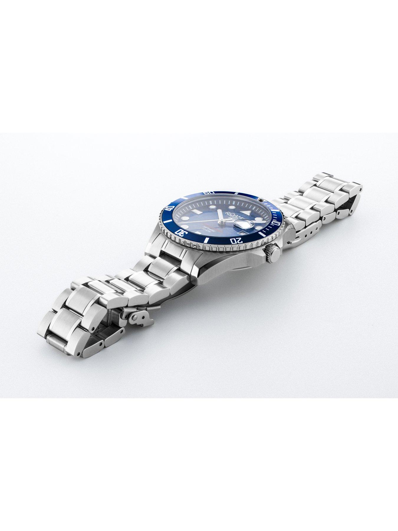 image of roamer-of-switzerland-pro-diver-200-scuba-power-blue-watch