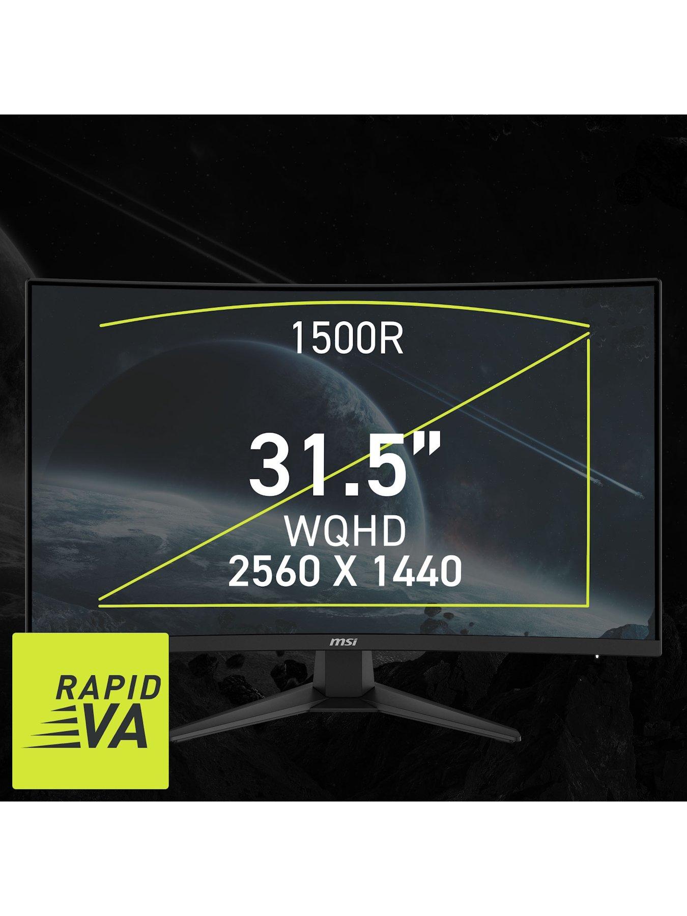 Image 3 of 7 of MSI MAG 321CQF E18 32-inch, WQHD, 180Hz, 0.5ms, Adaptive Sync 1000R Curved Gaming Monitor