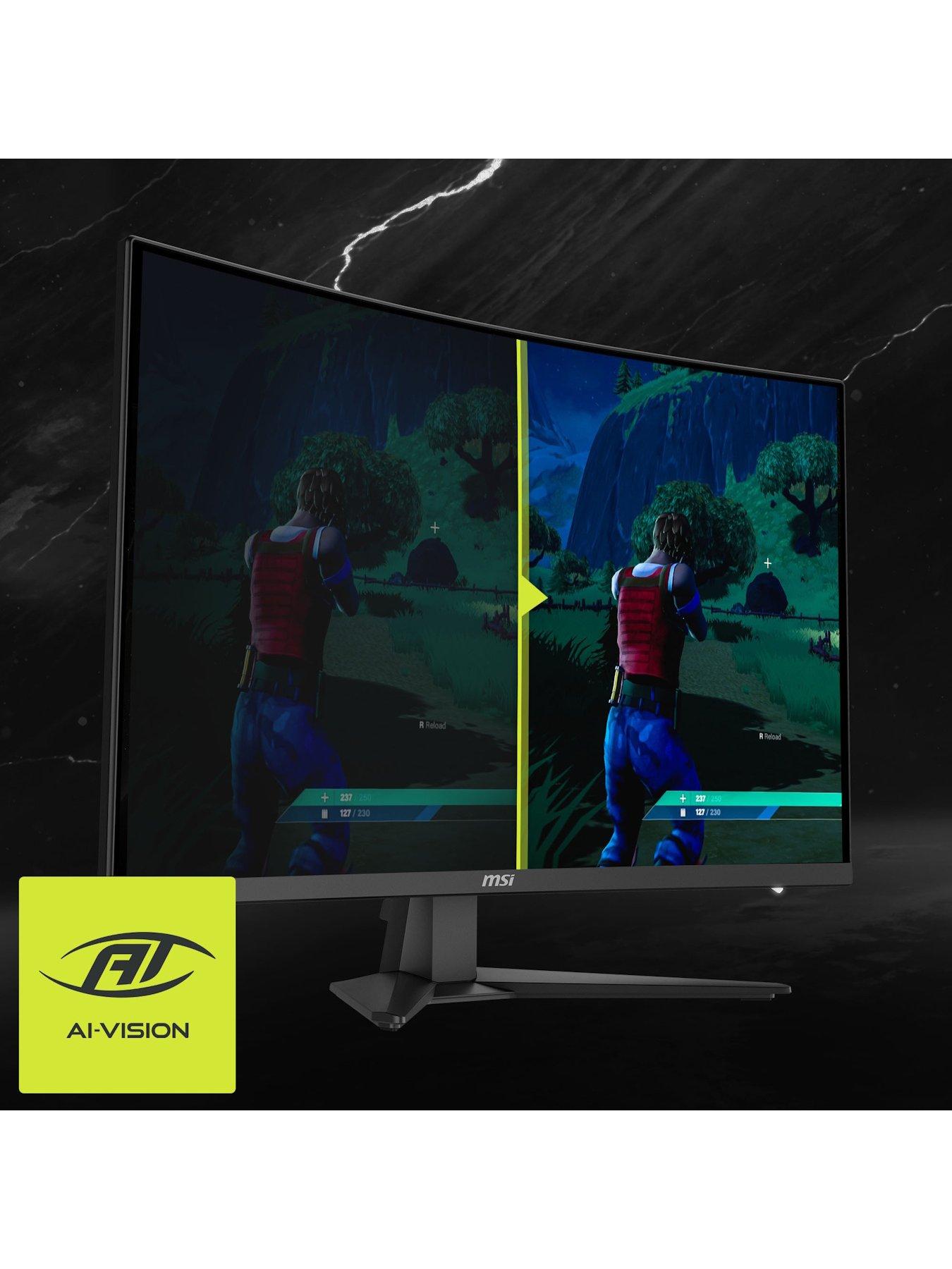Image 6 of 7 of MSI MAG 321CQF E18 32-inch, WQHD, 180Hz, 0.5ms, Adaptive Sync 1000R Curved Gaming Monitor